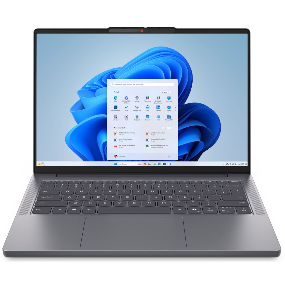 Ordinateur portable IdeaPad Slim 3 14IWC11 LUNA GREY 14" Intel Core 7 350 8 Go RAM DDR5 SSD 512 Go, LENOVO