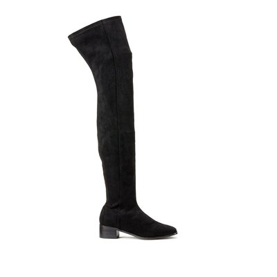 Over-The-Knee Boots with Block Heel LA REDOUTE COLLECTIONS