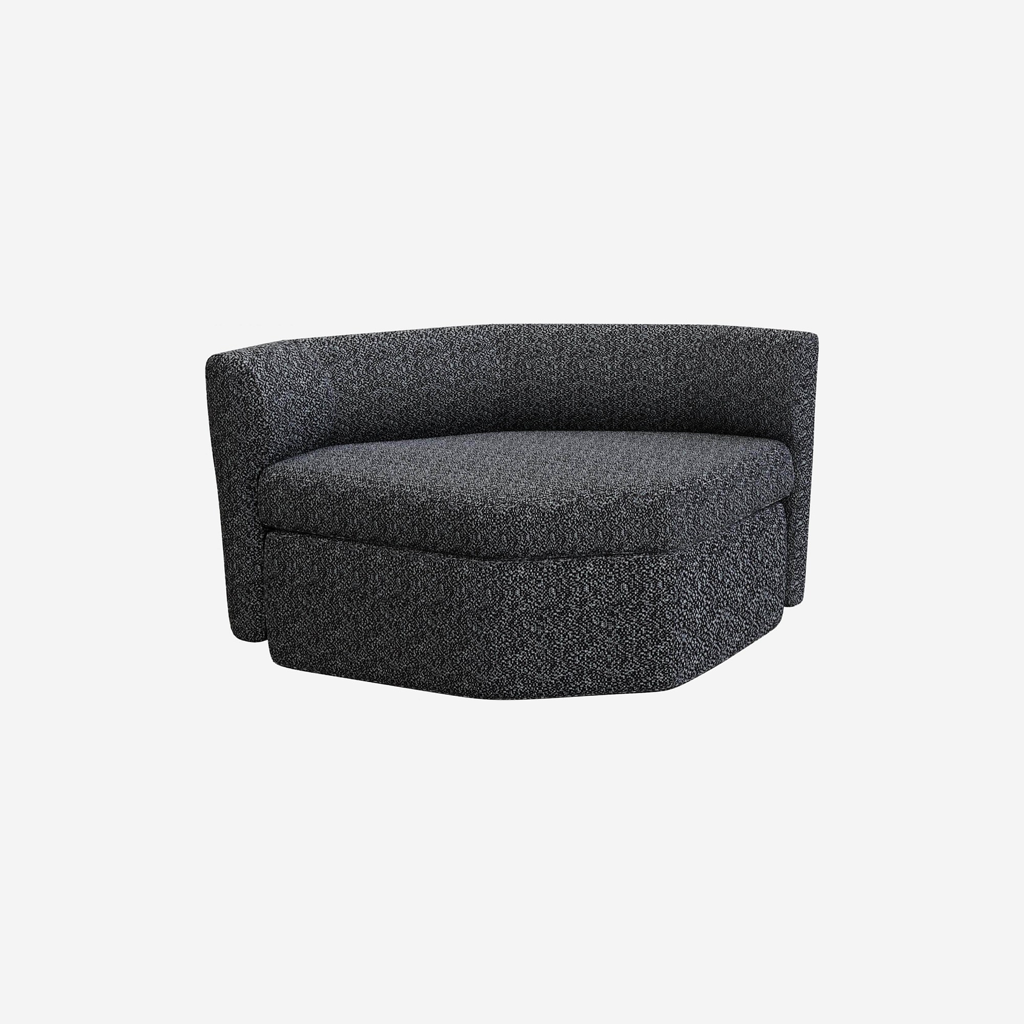 Chauffeuse en tissu UMBERTO, HABITAT