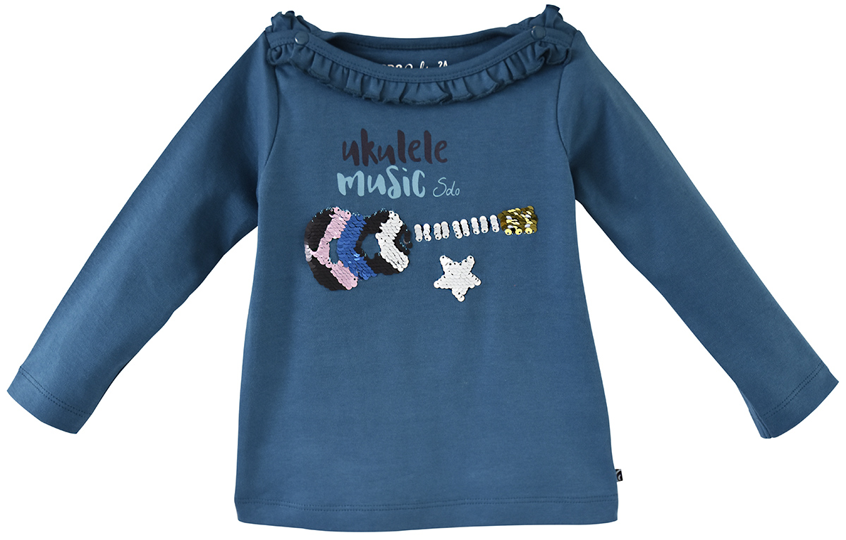 T shirt fillette a sequins look colorÉ, SUCRE D'ORGE