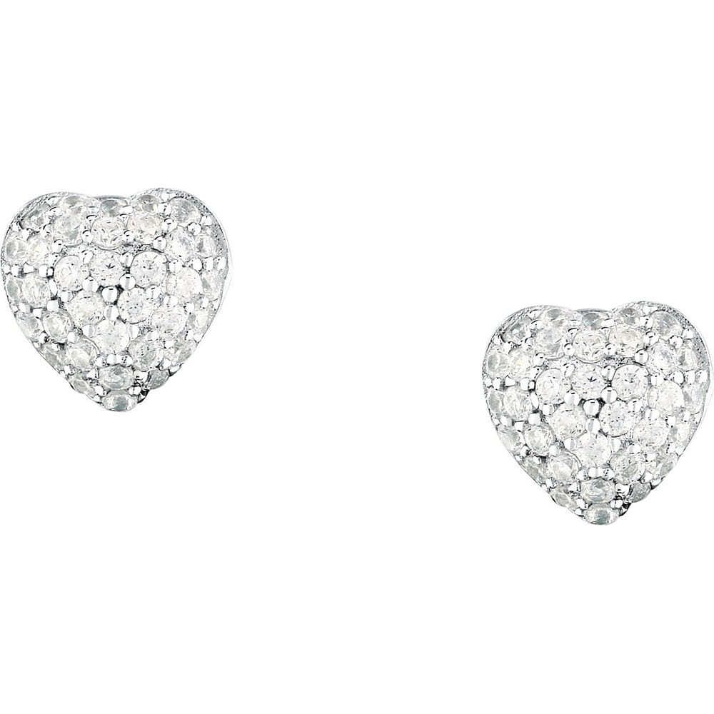 Boucles d'oreilles en Zircon/cubic Zirconia/recycled Silver 925/1000 et Zircon, MORELLATO