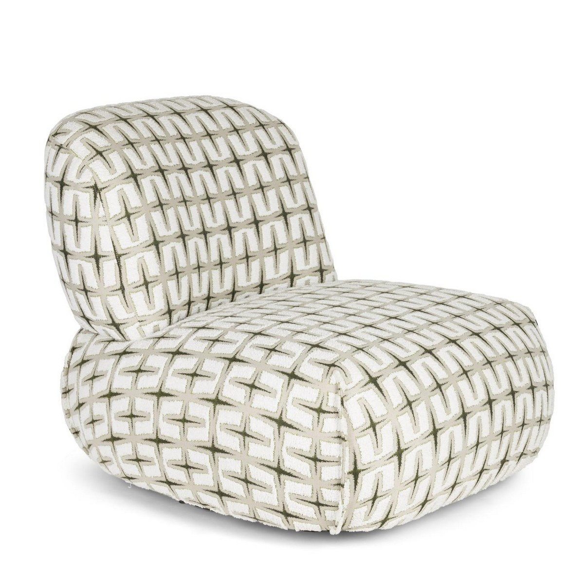 Fauteuil lounge imprimé - RITZ, ZUIVER