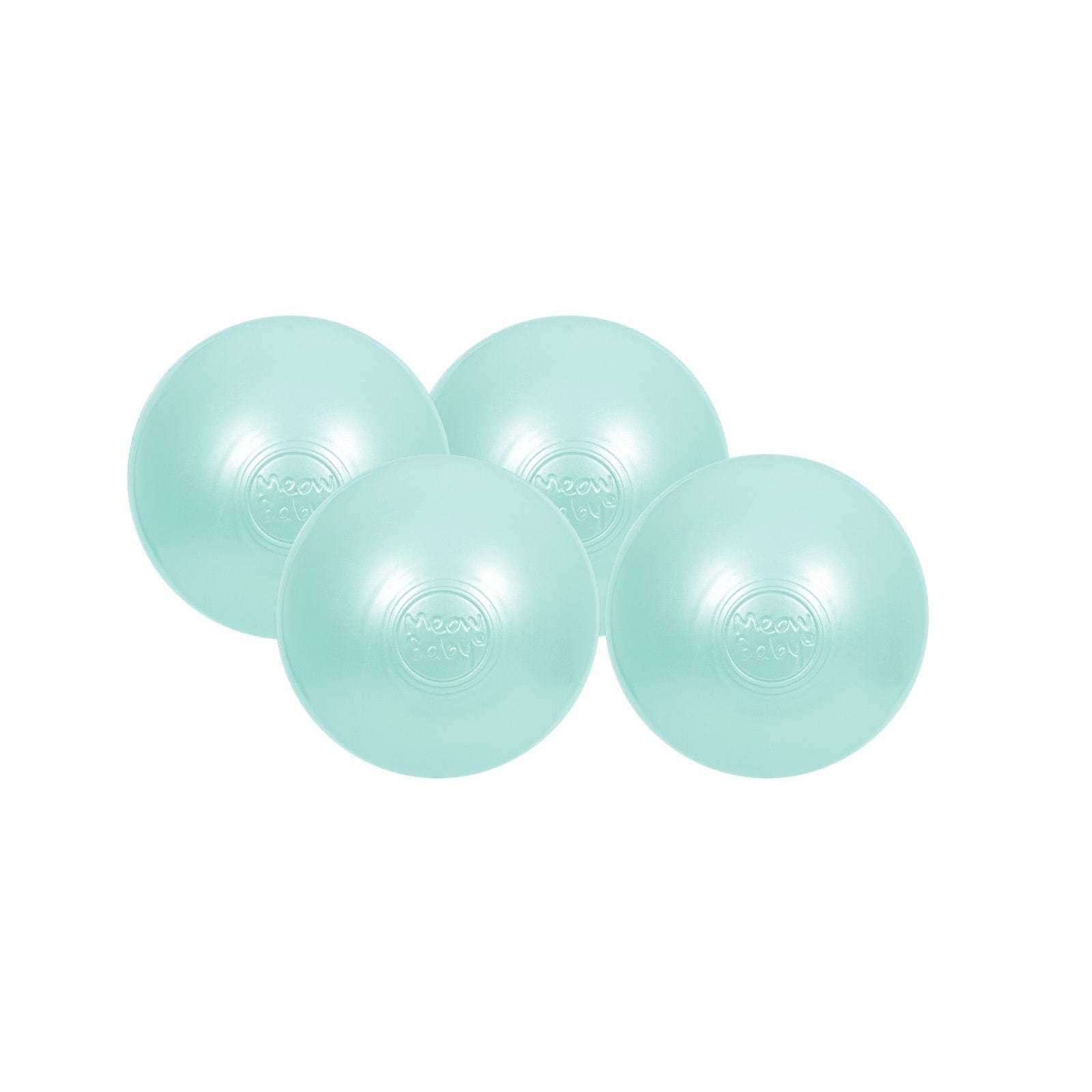 Lot 50 balles de jeu pour bébé et piscine, MEOW BABY