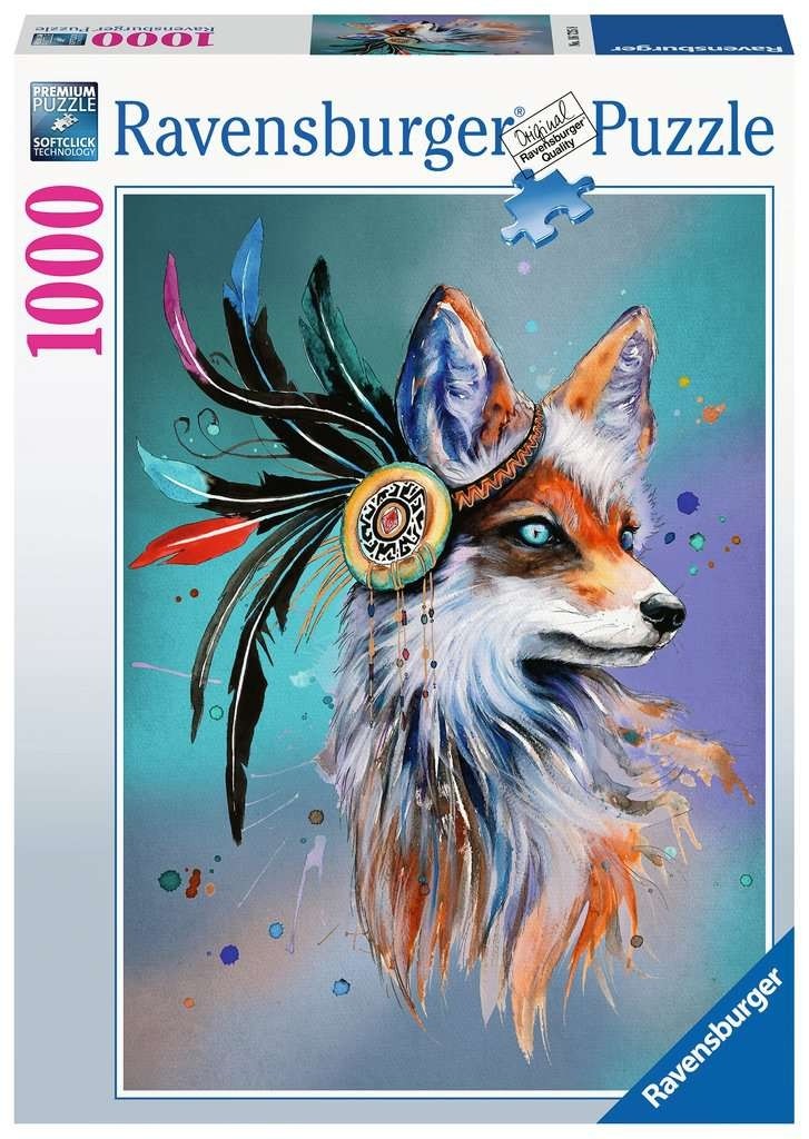 Puzzle - Ravensburger - L'esprit Du Renard - 1000 Pièces, RAVENSBURGER