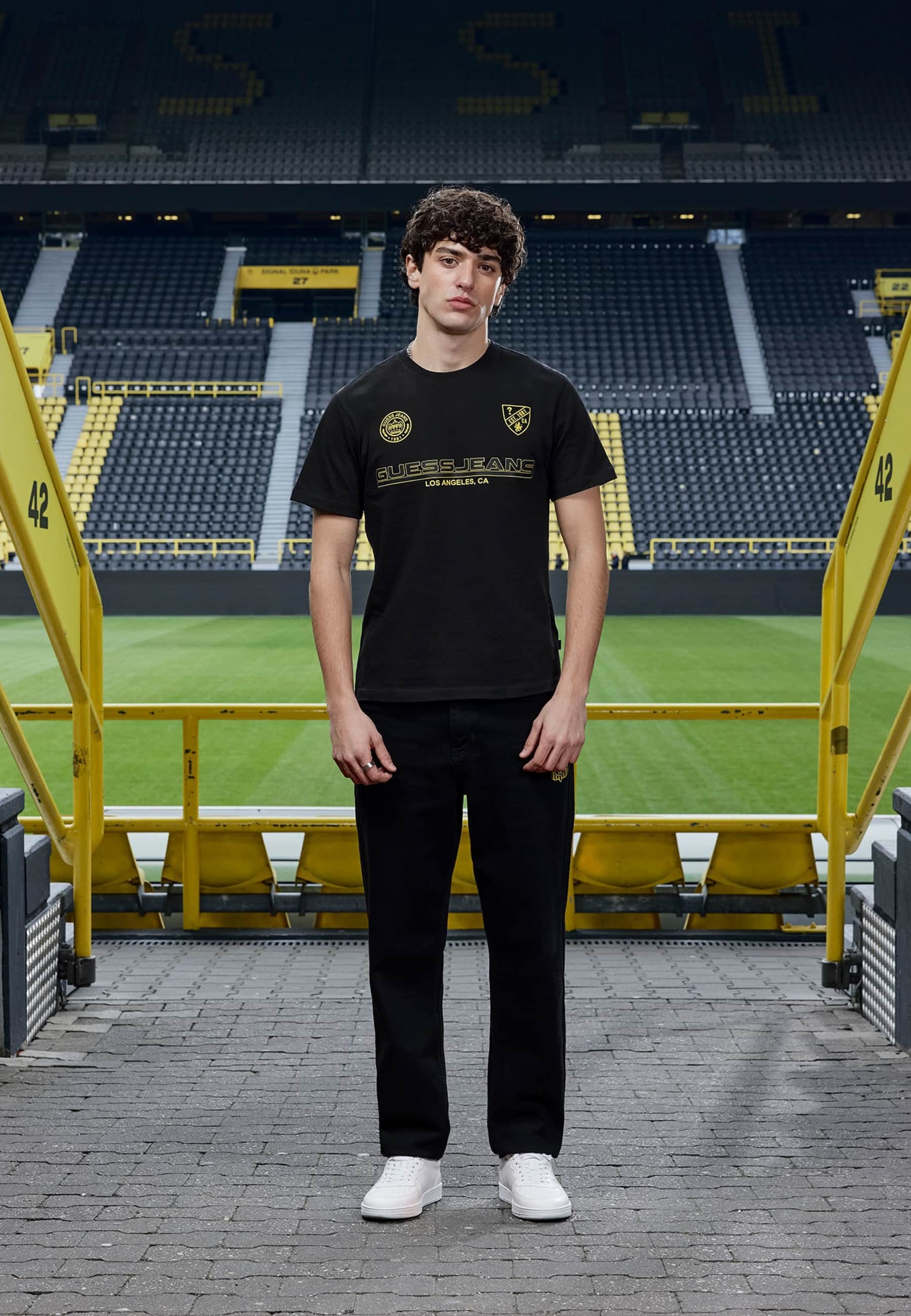 T-Shirt Imprimé Gj X Bvb, GUESS JEANS