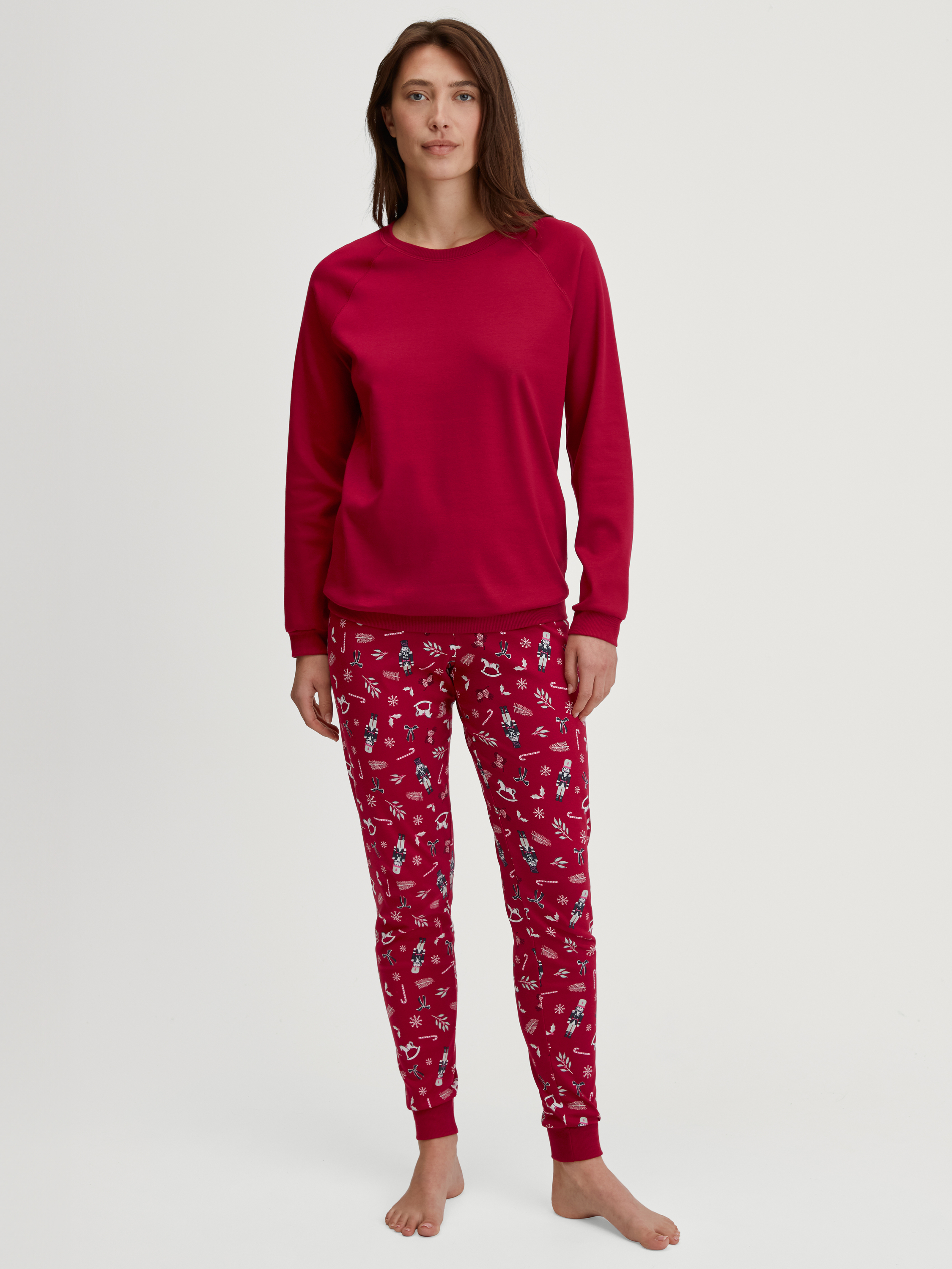Pyjama avec bords élastiques manches longues Coton FAMILY & FRIENDS, CALIDA