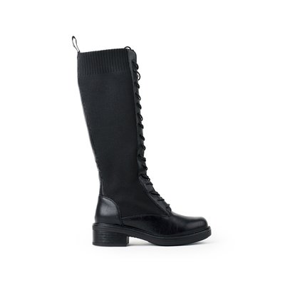 Roja Calf Boots with Laces CHATTAWAK