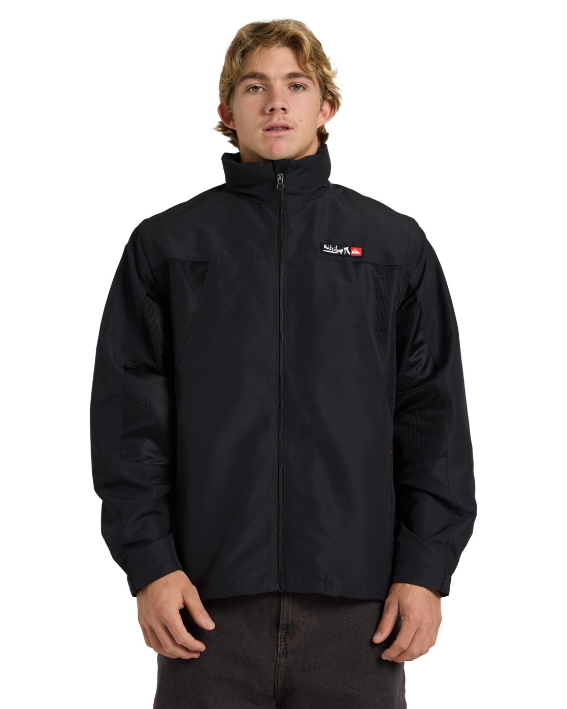 Veste coupe-vent à capuche YG CROSSBONE SPRAY, QUIKSILVER