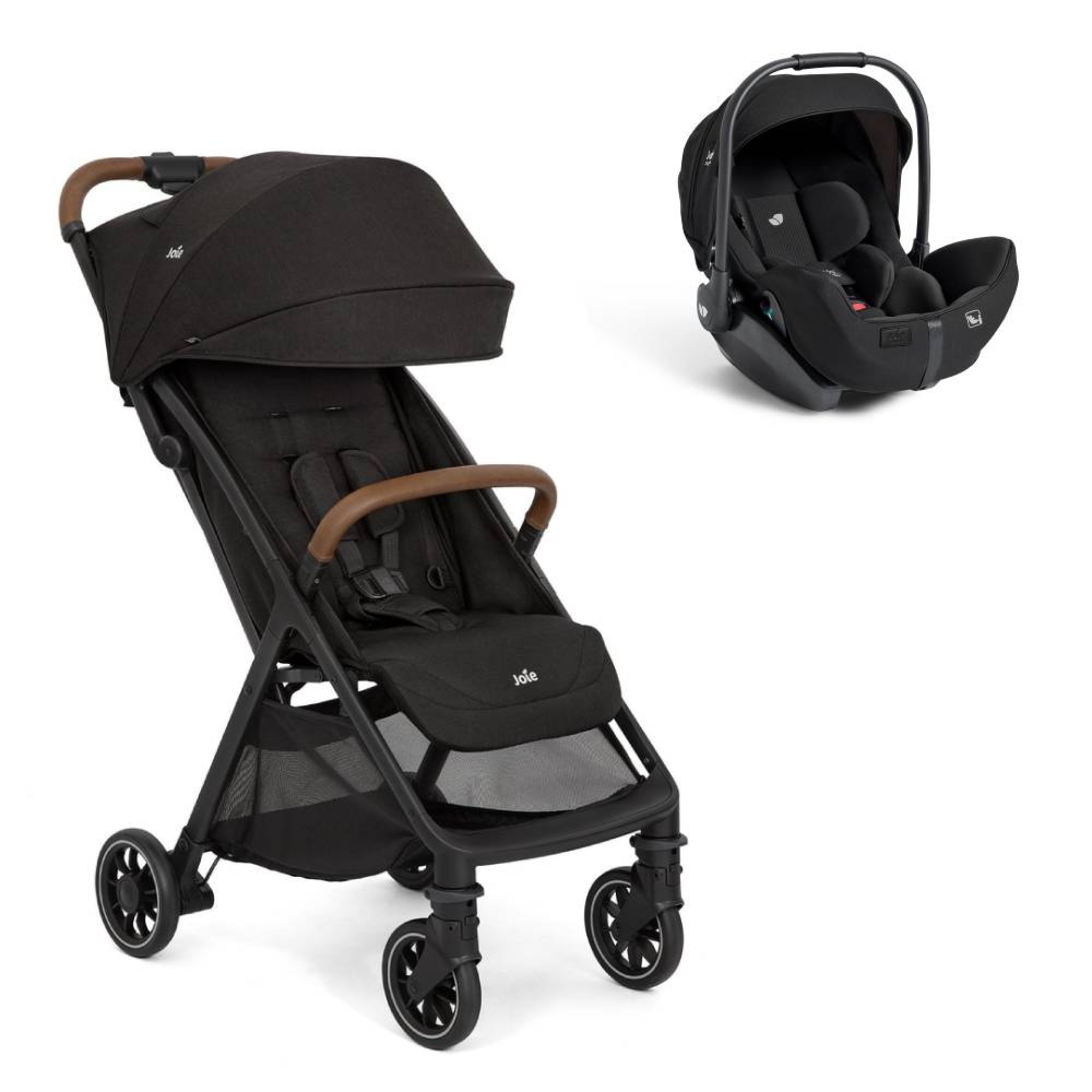 Poussette duo Pact Pro Shale + siège auto i-Level Pro Eclipse, JOIE