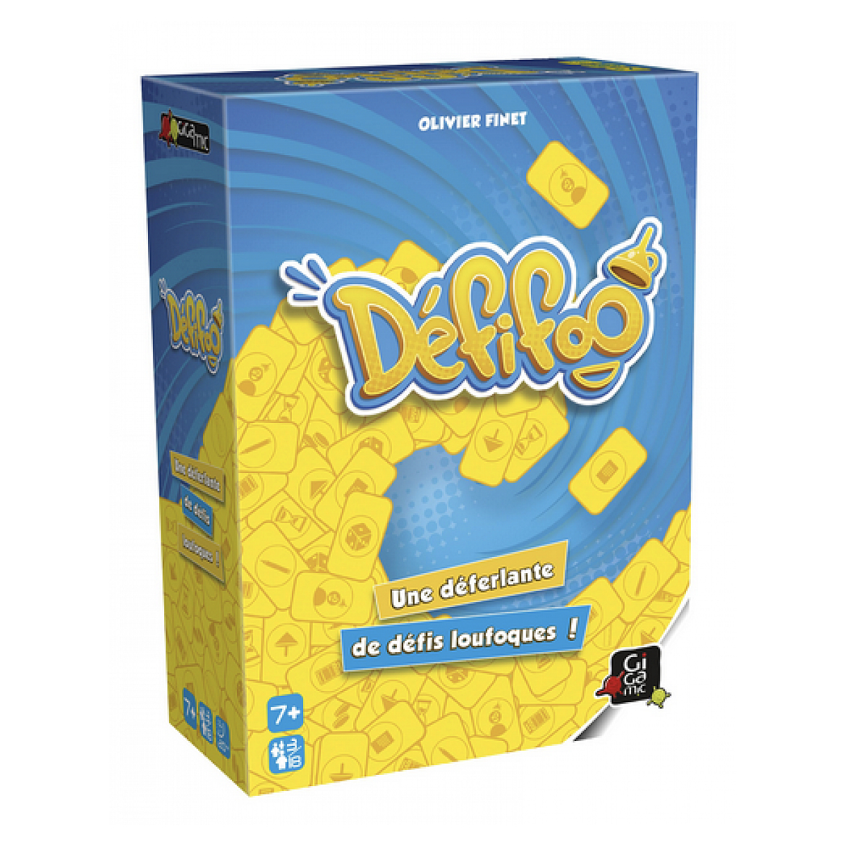 Defifoo Jeu de societe Gigamic, GIGAMIC