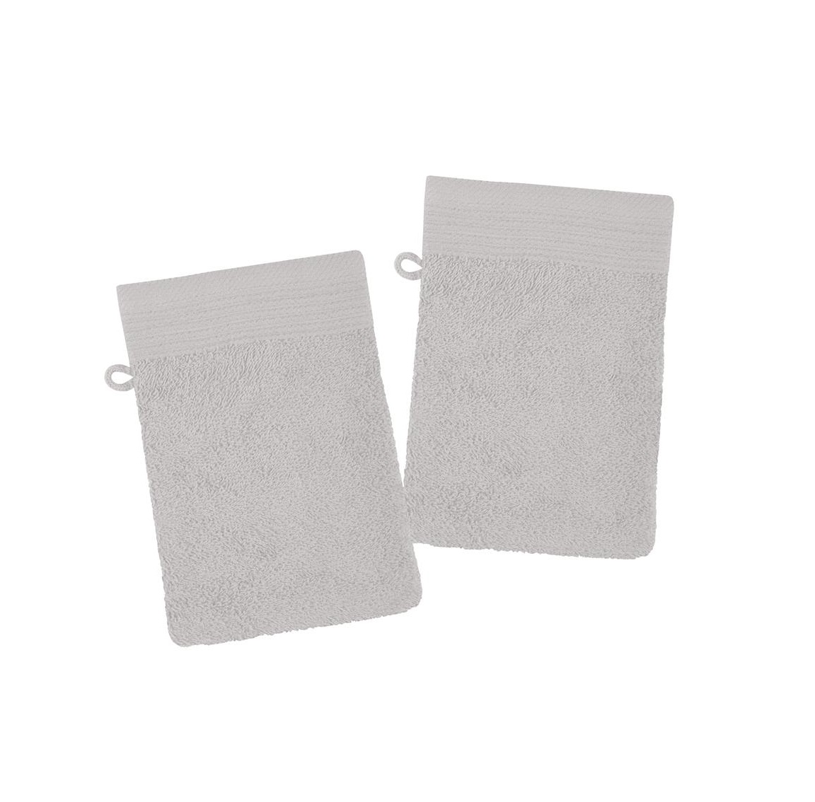 Lot de 2 gants de toilette Lilas, EDEN
