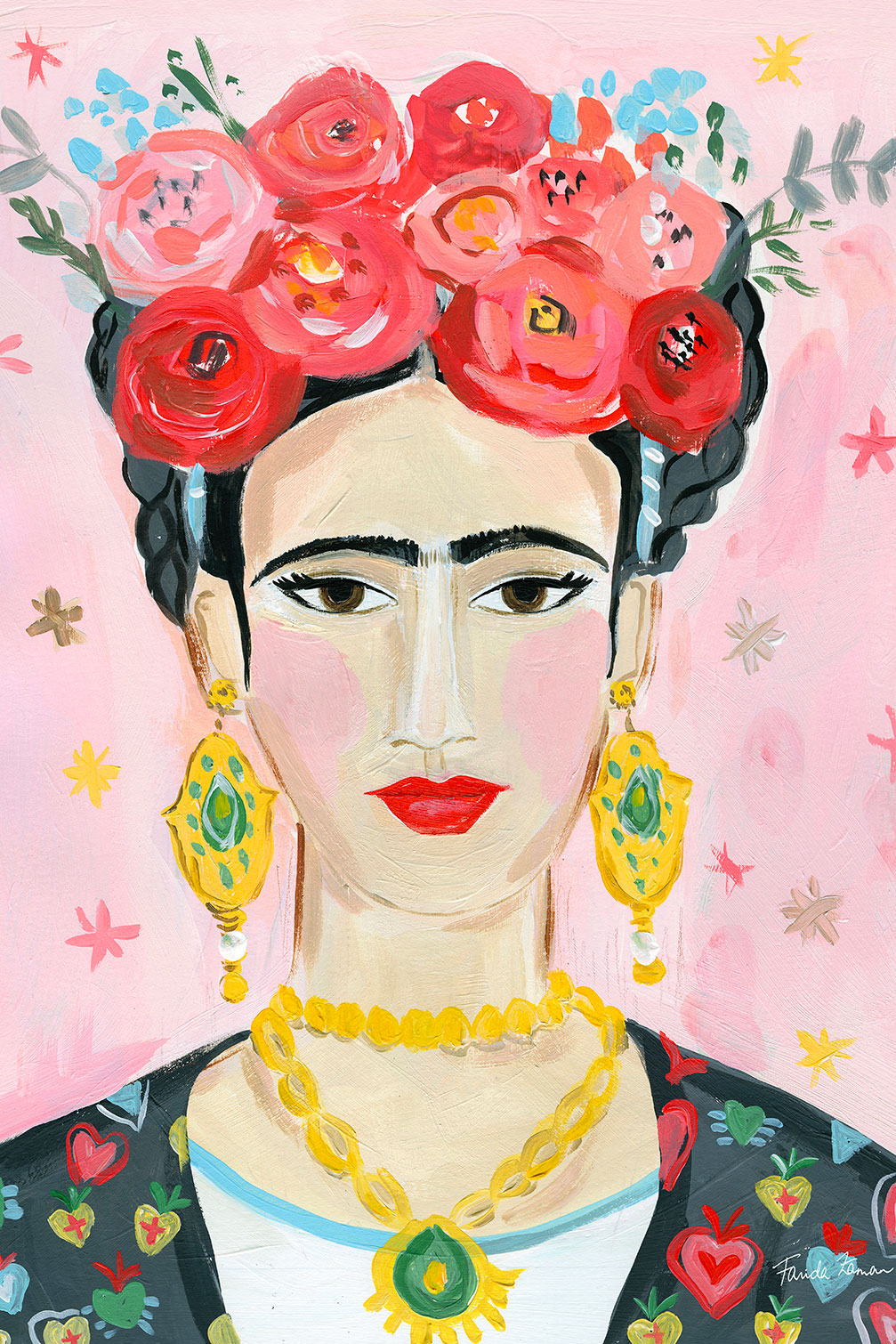Tableau mode Hommage à Frida, HEXOA