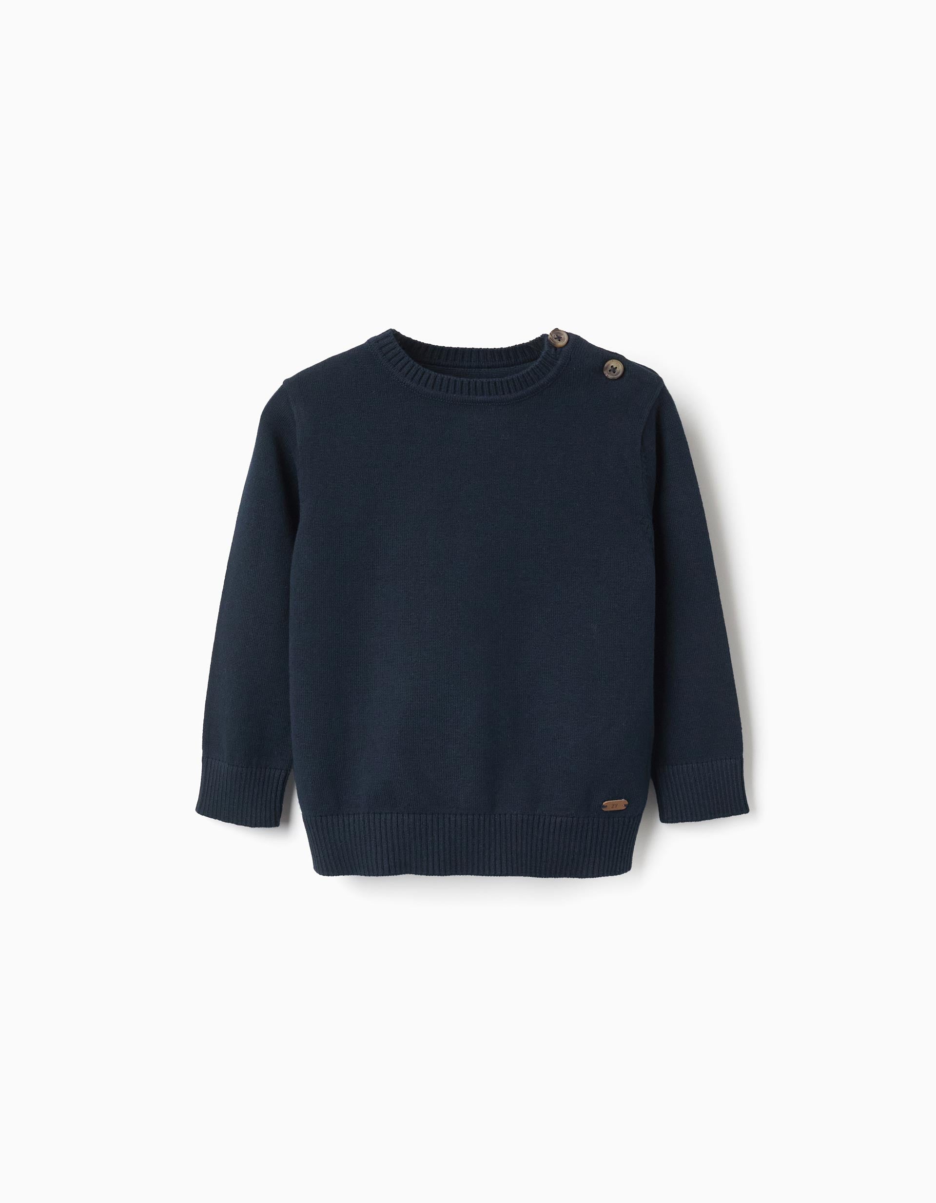 Pull en maille avec boutons sur l'épaule, ZIPPY