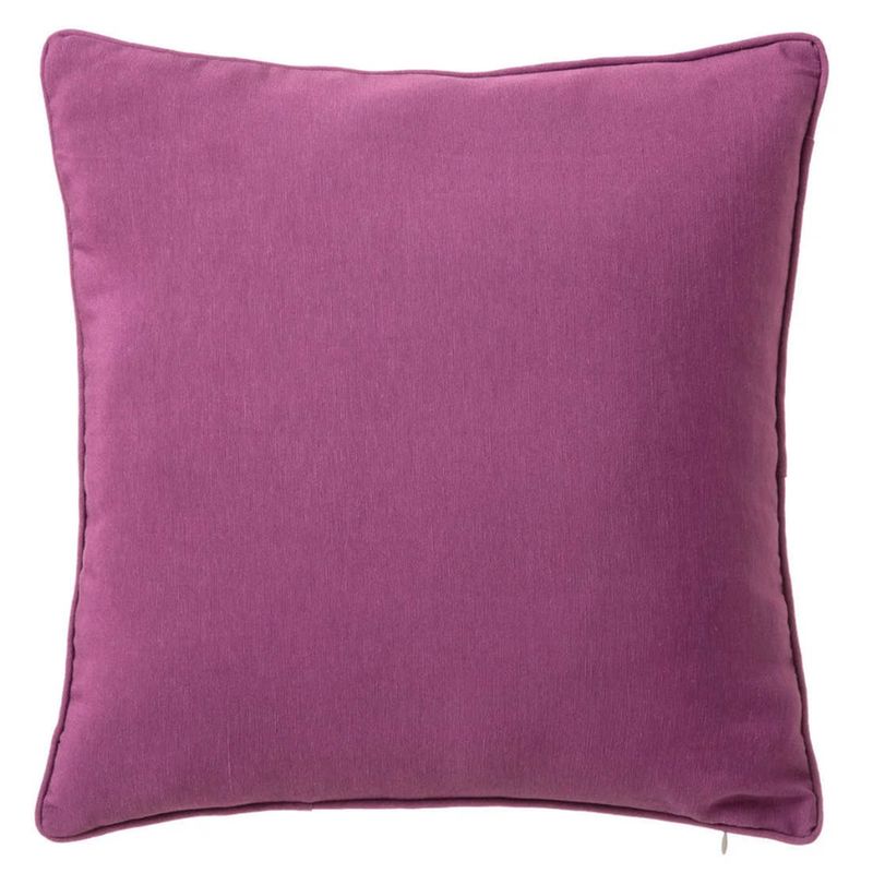 Taille personnalisée Violet ma09n Plain Round Velours Style Coussin Housse/taie d'oreiller 