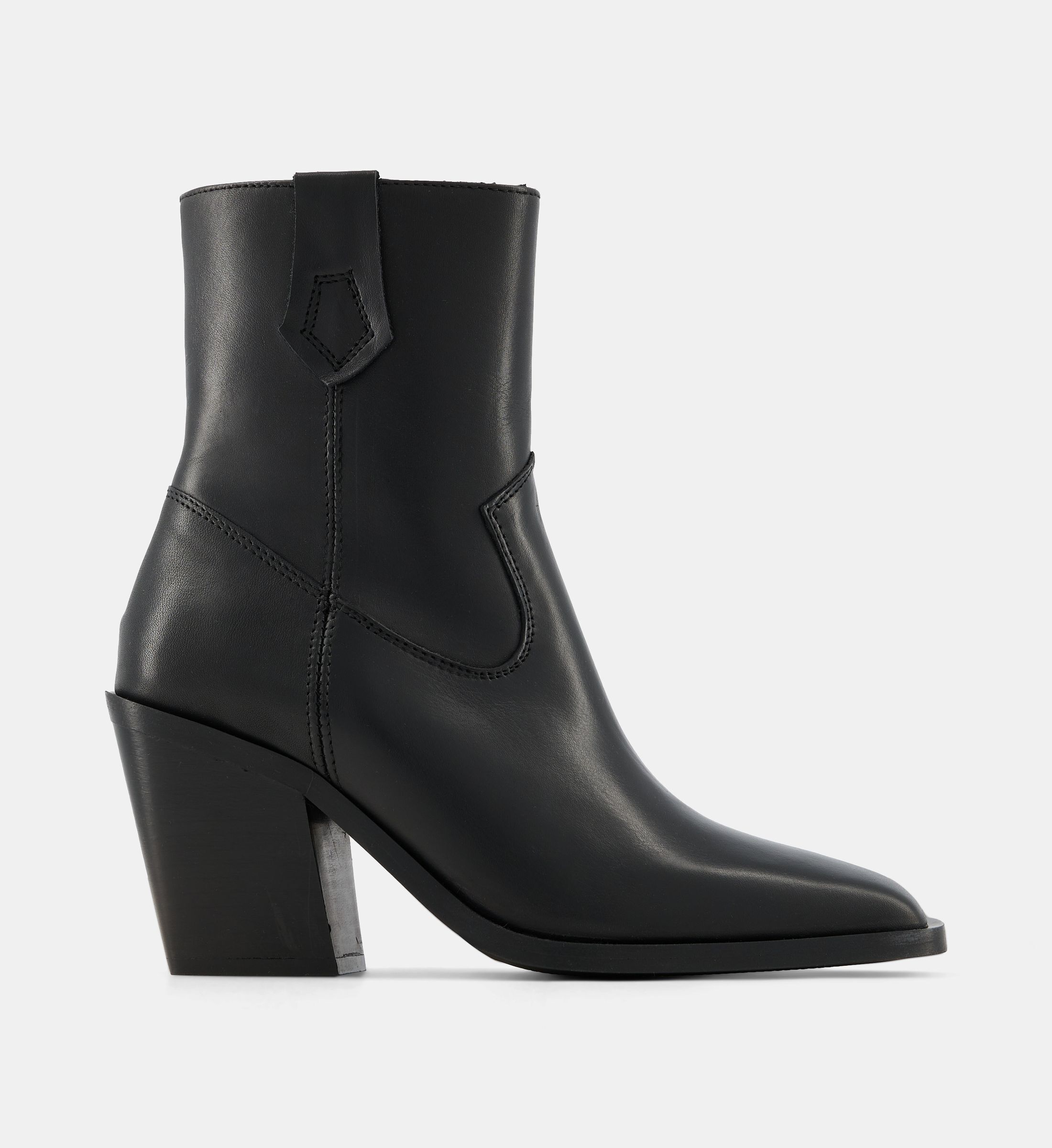 Bottines western chloé cuir, GALERIES LAFAYETTE