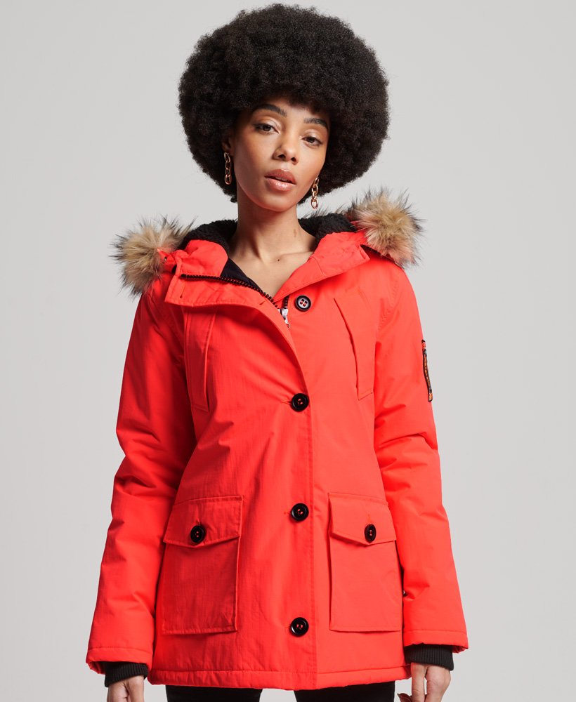 Parka everest corail fluo Superdry La Redoute