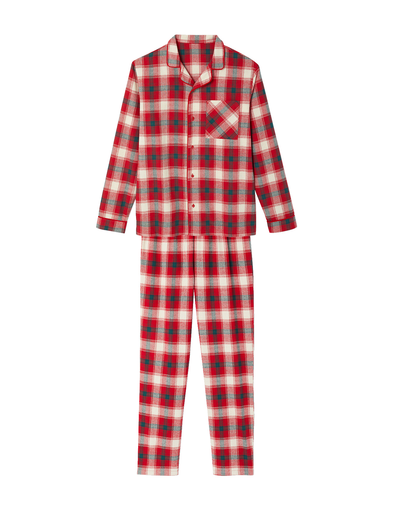 Pyjama flanelle noël capsule famille, VERTBAUDET