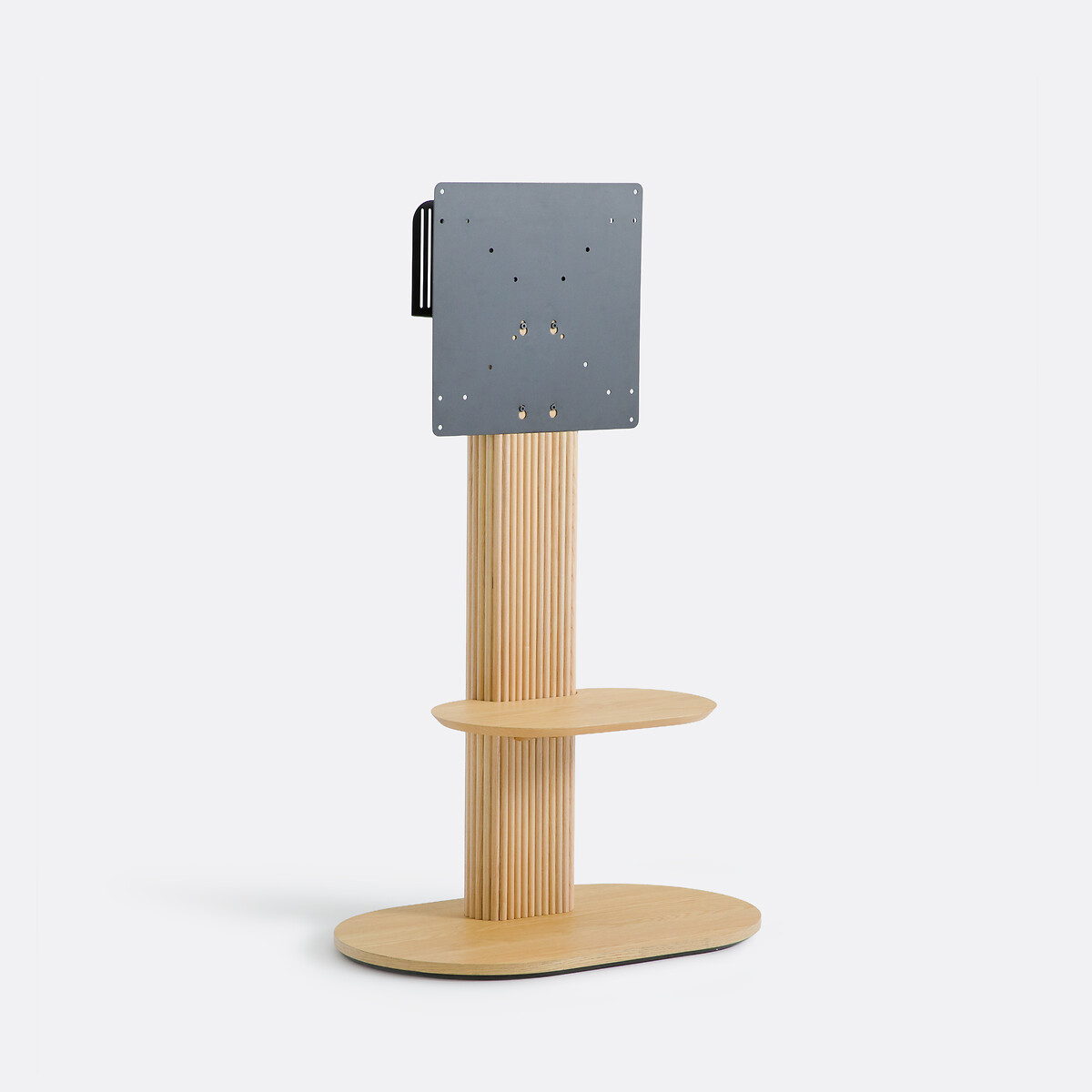 Genna Free-Standing Oak Veneer TV Stand, LA REDOUTE INTERIEURS