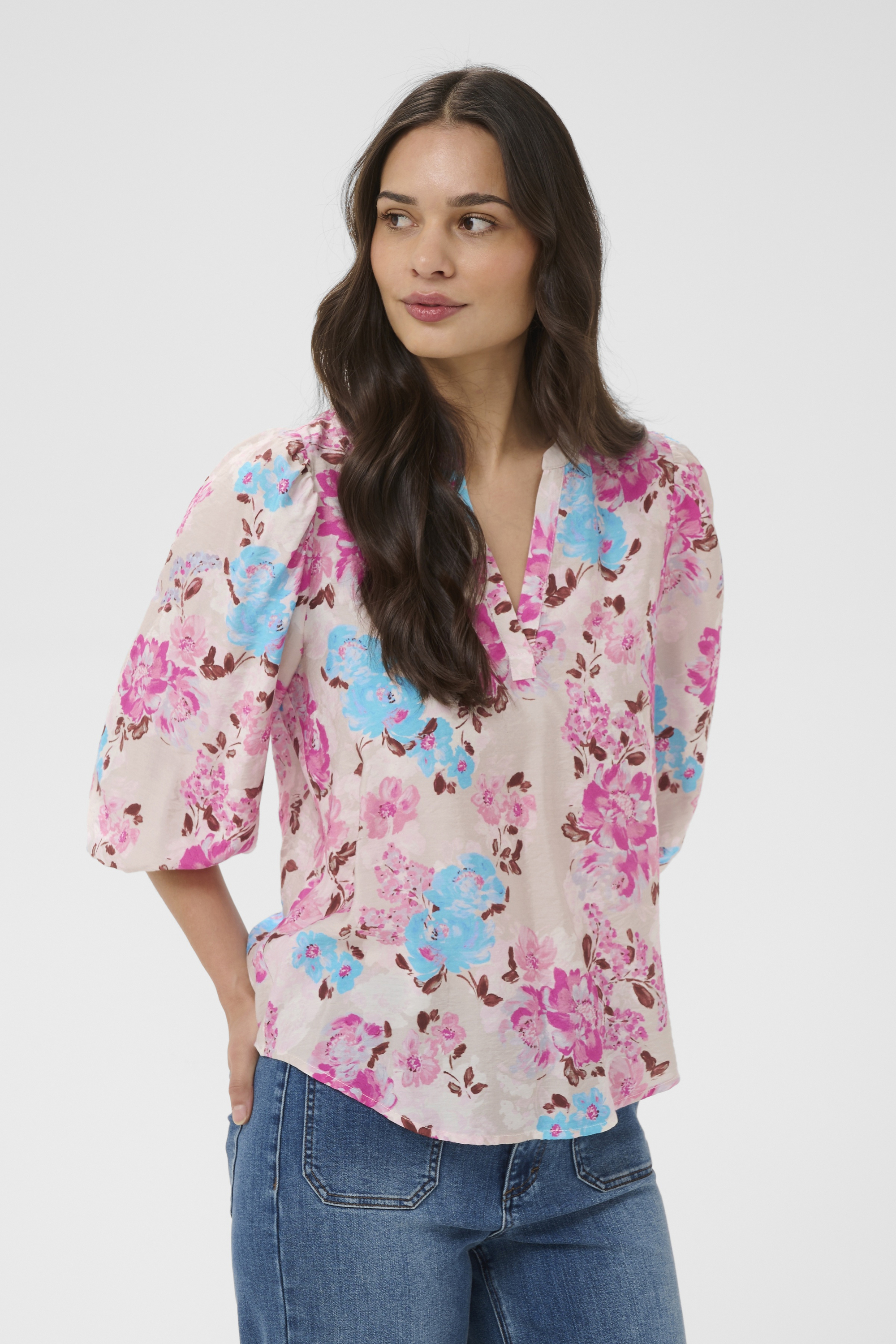Blouse à manches longues, KAFFE