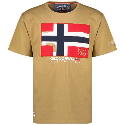 T-Shirt J-newflag, runder Ausschnitt GEOGRAPHICAL NORWAY