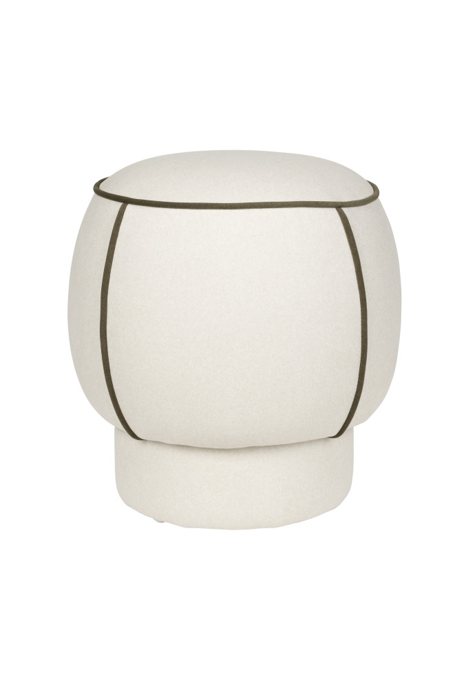 Repose-pied et Pouf en tissu, MARINA, BOITE A DESIGN