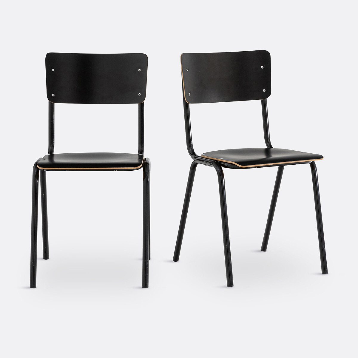 Set of 2 Hiba Stackable School Chairs, LA REDOUTE INTERIEURS