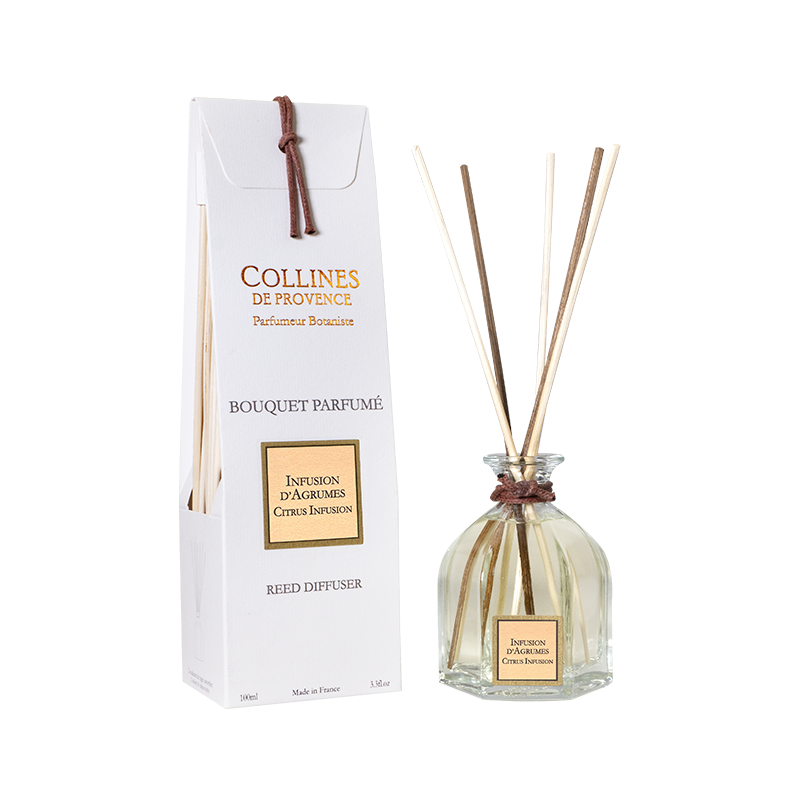 Diffuseur de parfum INFUSION D'AGRUMES, COLLINES DE PROVENCE