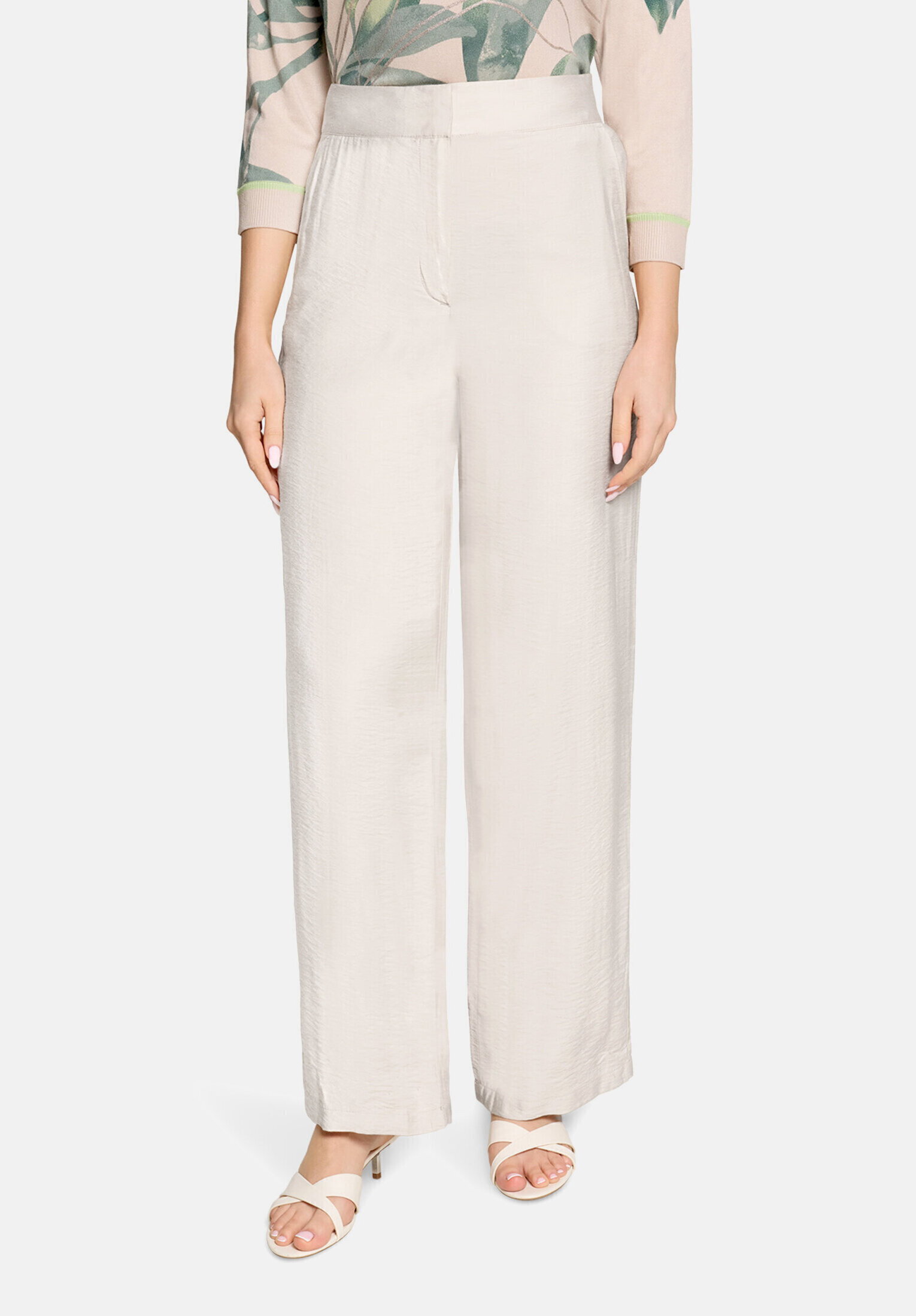 Pantalon Marlene unicolore, BETTY BARCLAY