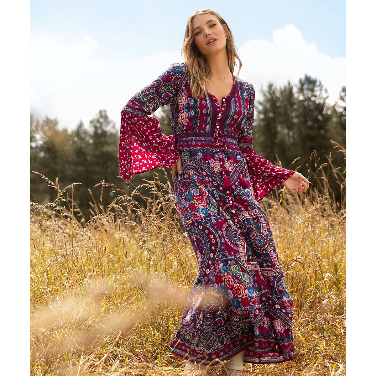 La redoute robe longue boheme online
