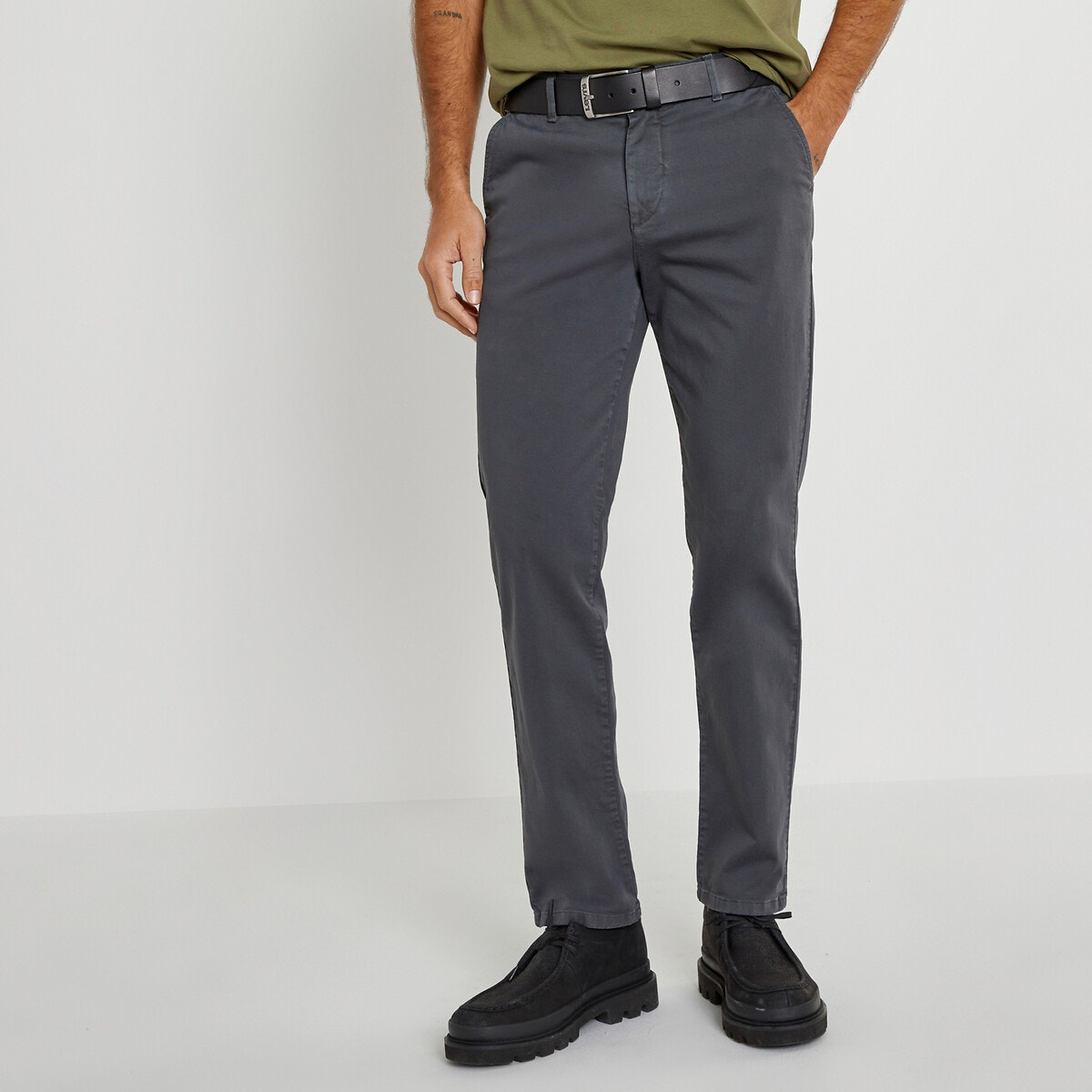 Pantalon gris soir e La Redoute