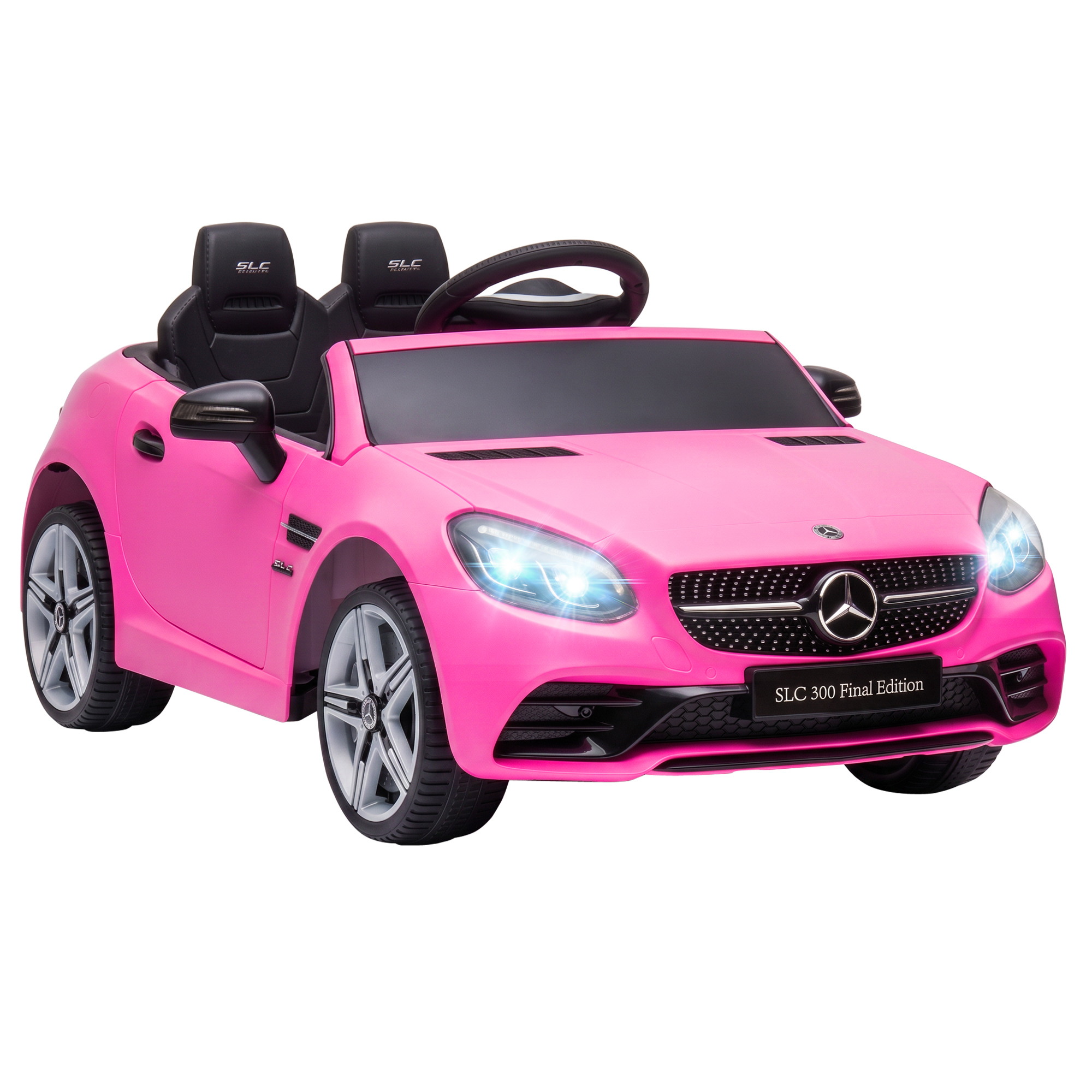 Voiture électrique à conducteur assis PP Rose, AIYAPLAY