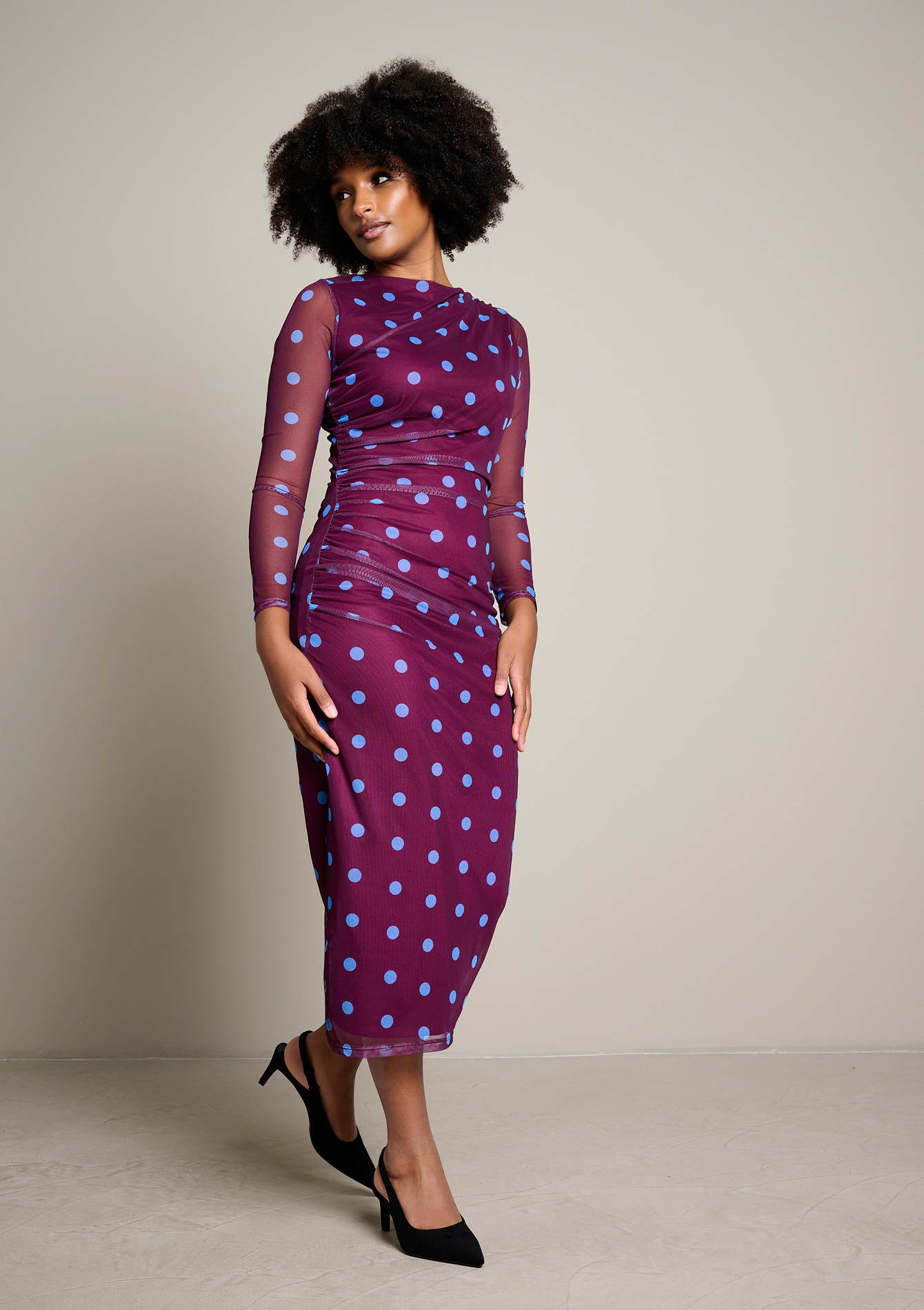 Robe courte à carreaux, LOLALIZA