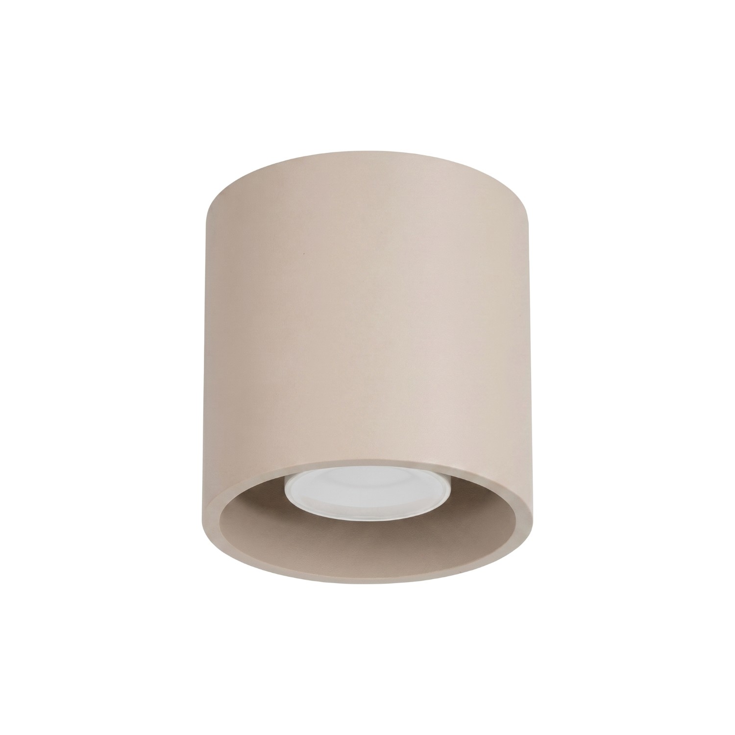 Plafonnier Aluminium Taupe GU10 1 Orbis, EDEN