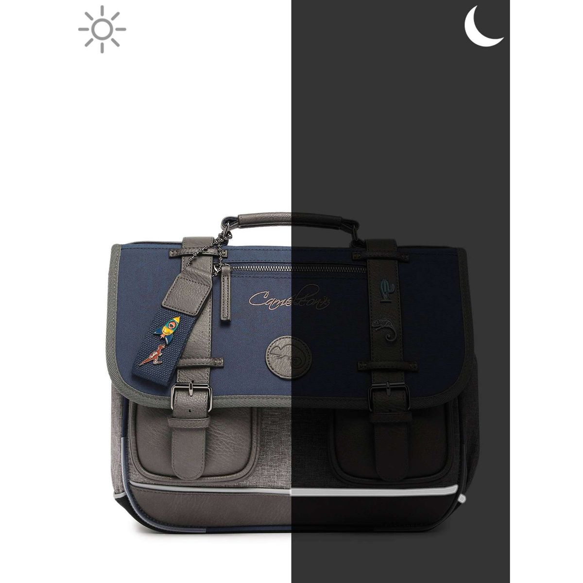 Cartable hotsell caméléon soldes