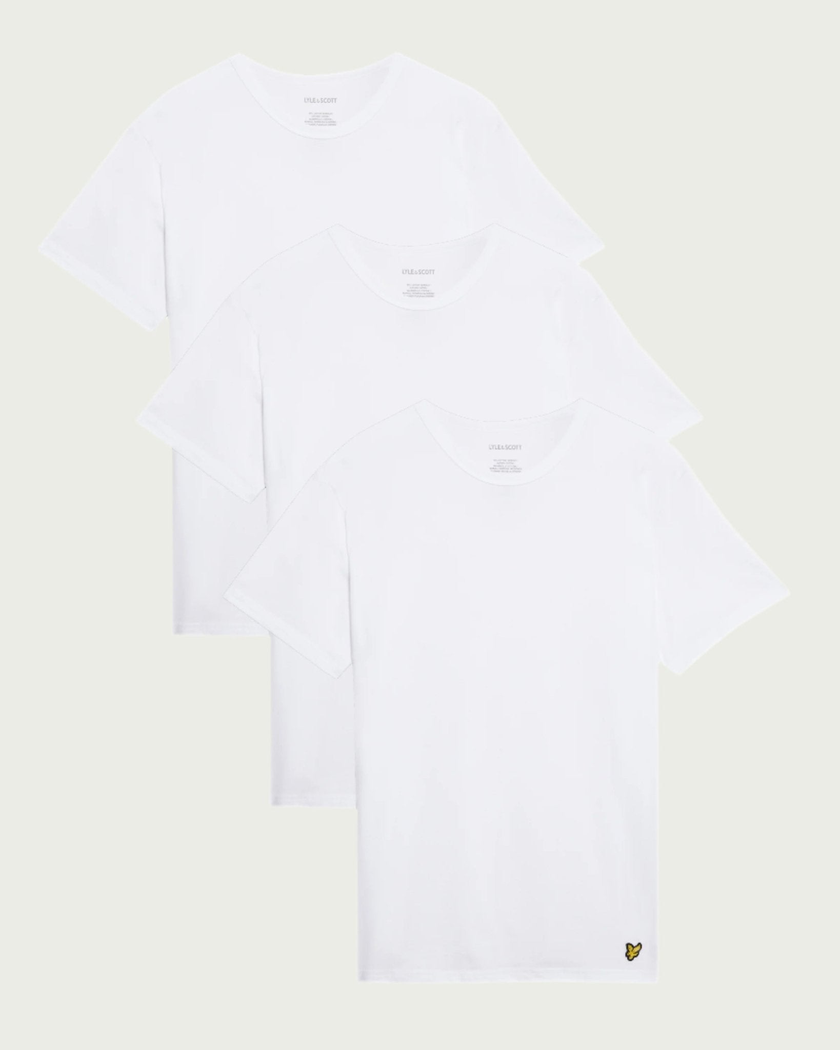 Lot de 3 T-shirts basiques, LYLE & SCOTT
