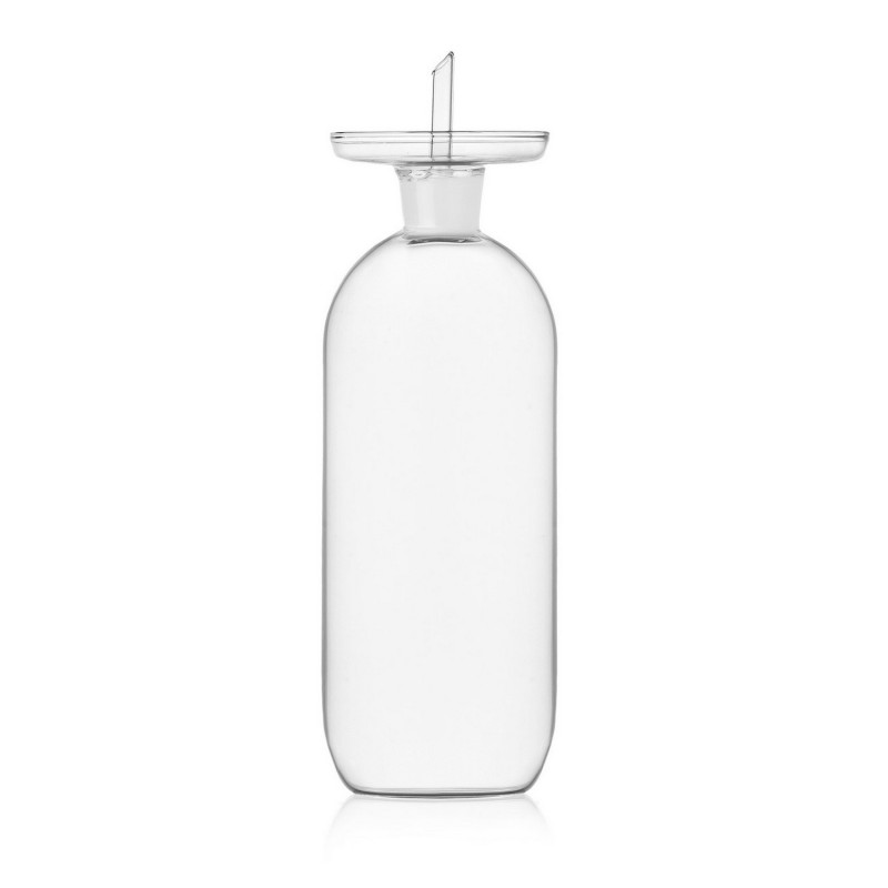 Bouteille à huile design verre LOTUS, ICHENDORF