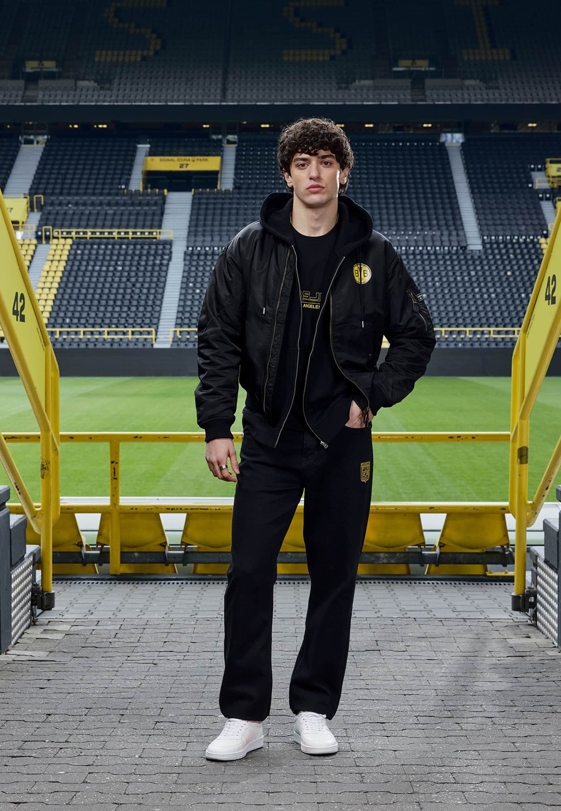 Veste Bomber Gj X Bvb, GUESS JEANS