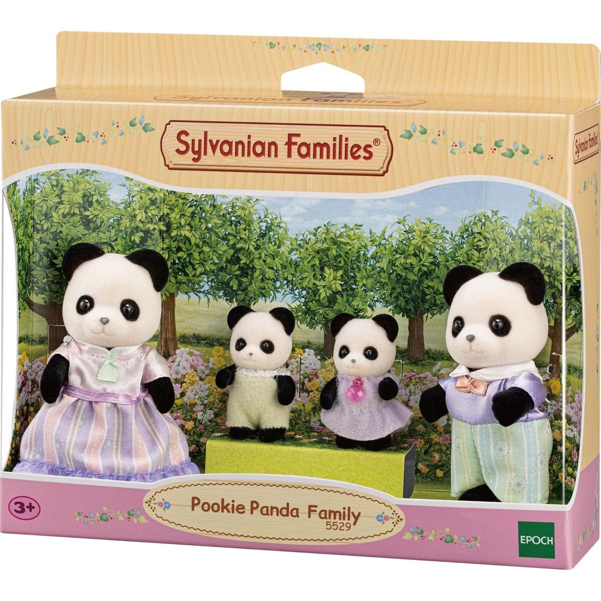 Sylvanian Families - Le Village - La Famille Chat Tigre - 5180 - Famille 4  Figurines - Mini Poupées - Multicolore