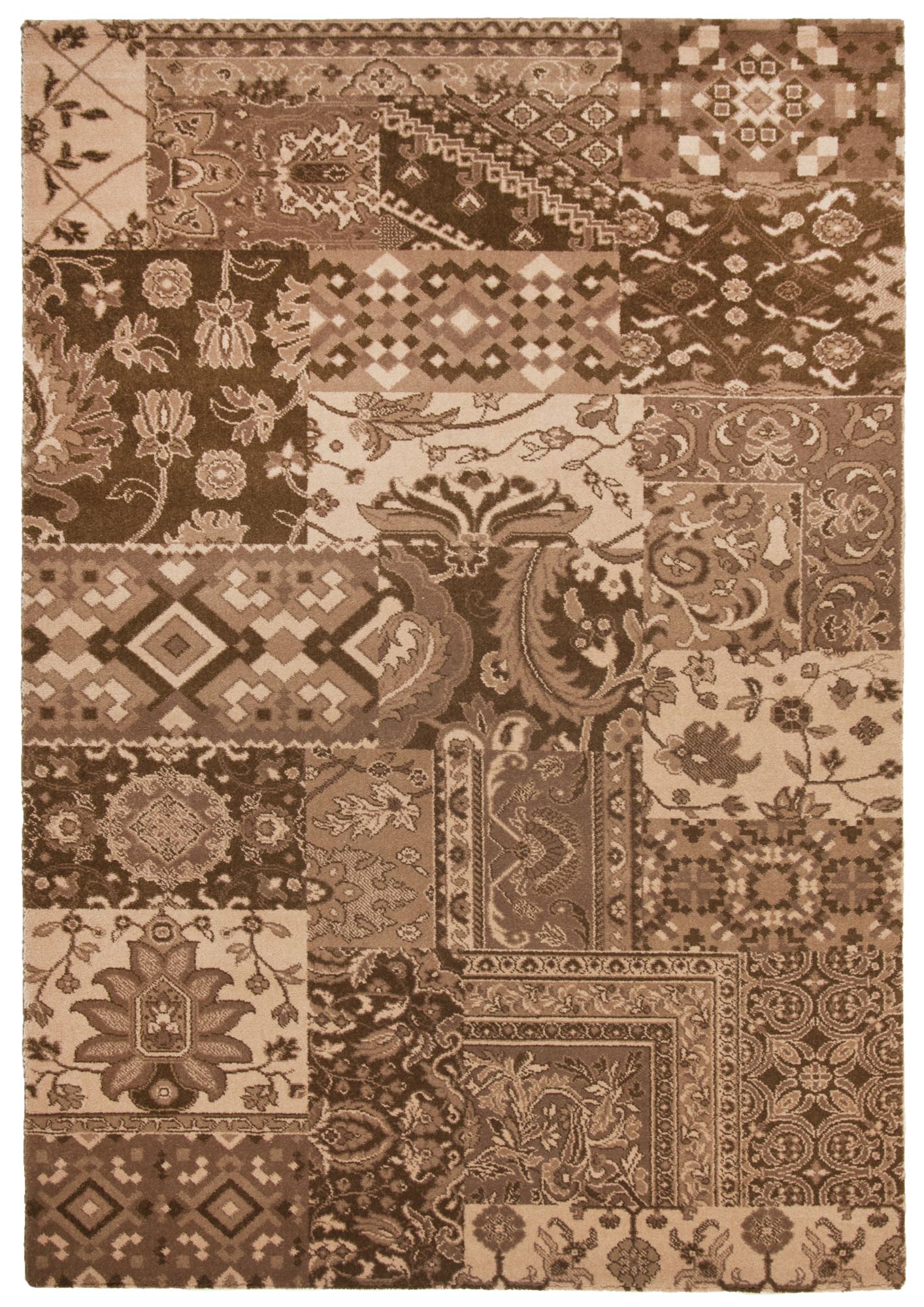 Tapis salon Timeless tissé plat, THEKO