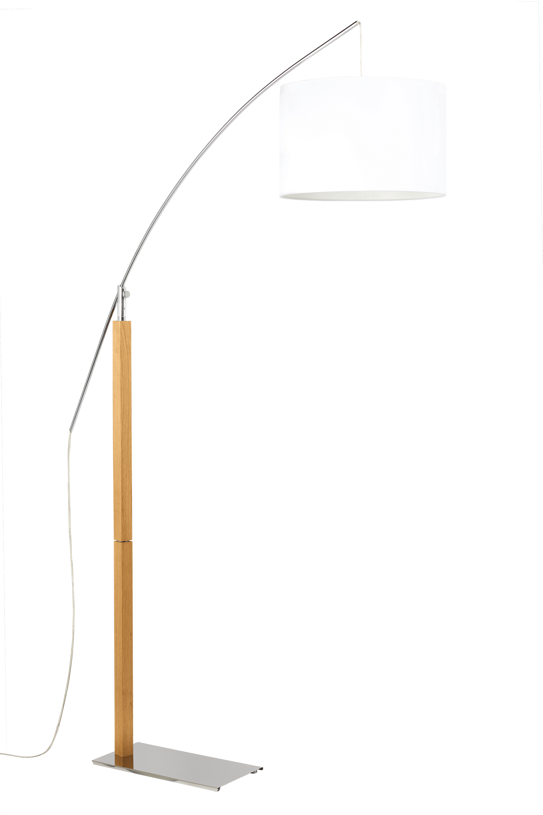 Lampadaire en chêne verni RAINBOW, ALUMINOR