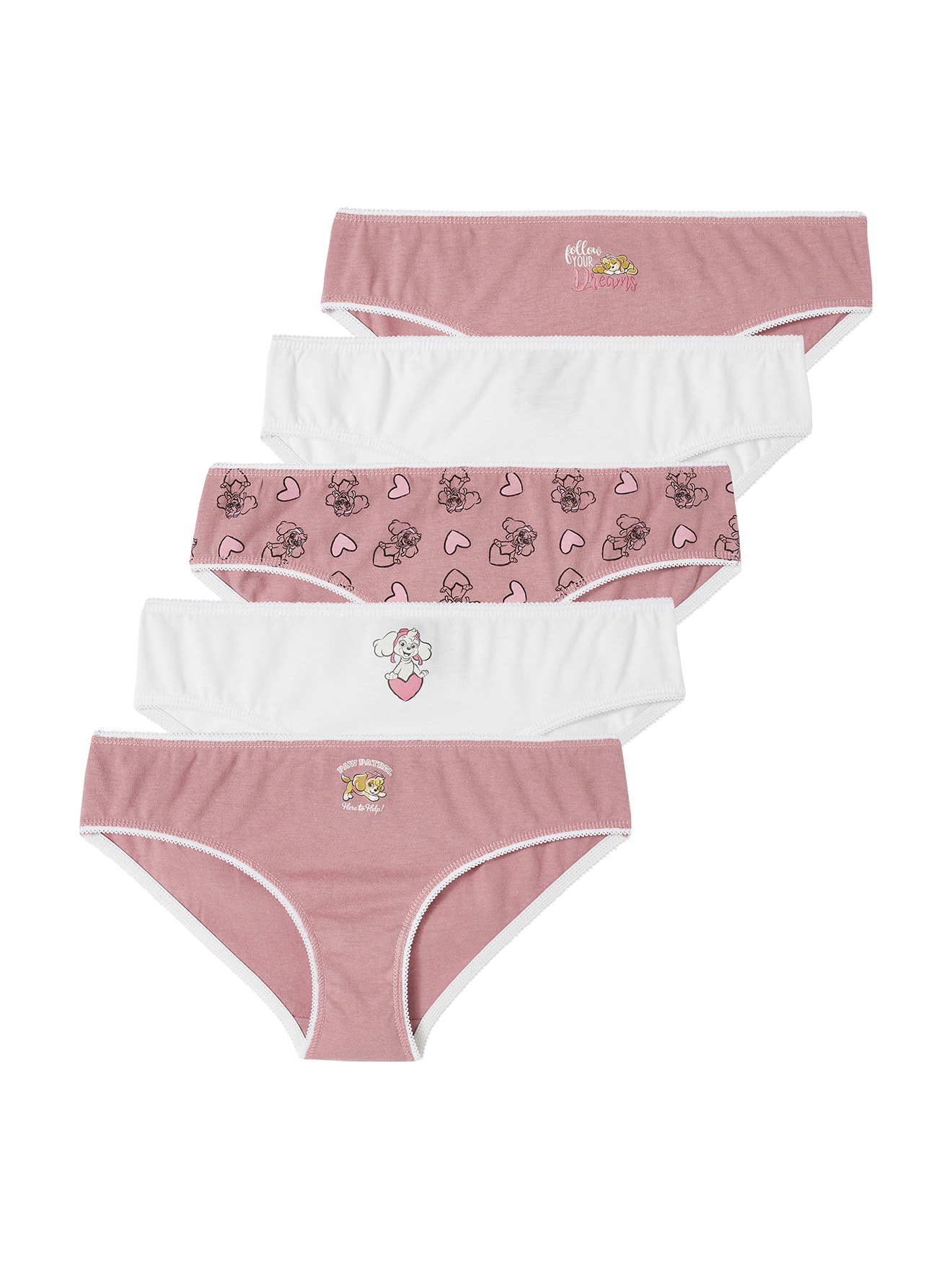 Lot de 5 culottes Pat’Patrouille®, VERTBAUDET