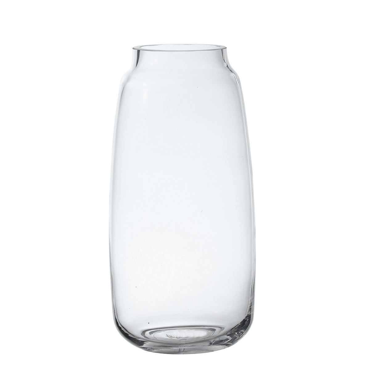Vase décoratif allongé en verre H32, SIA DECO