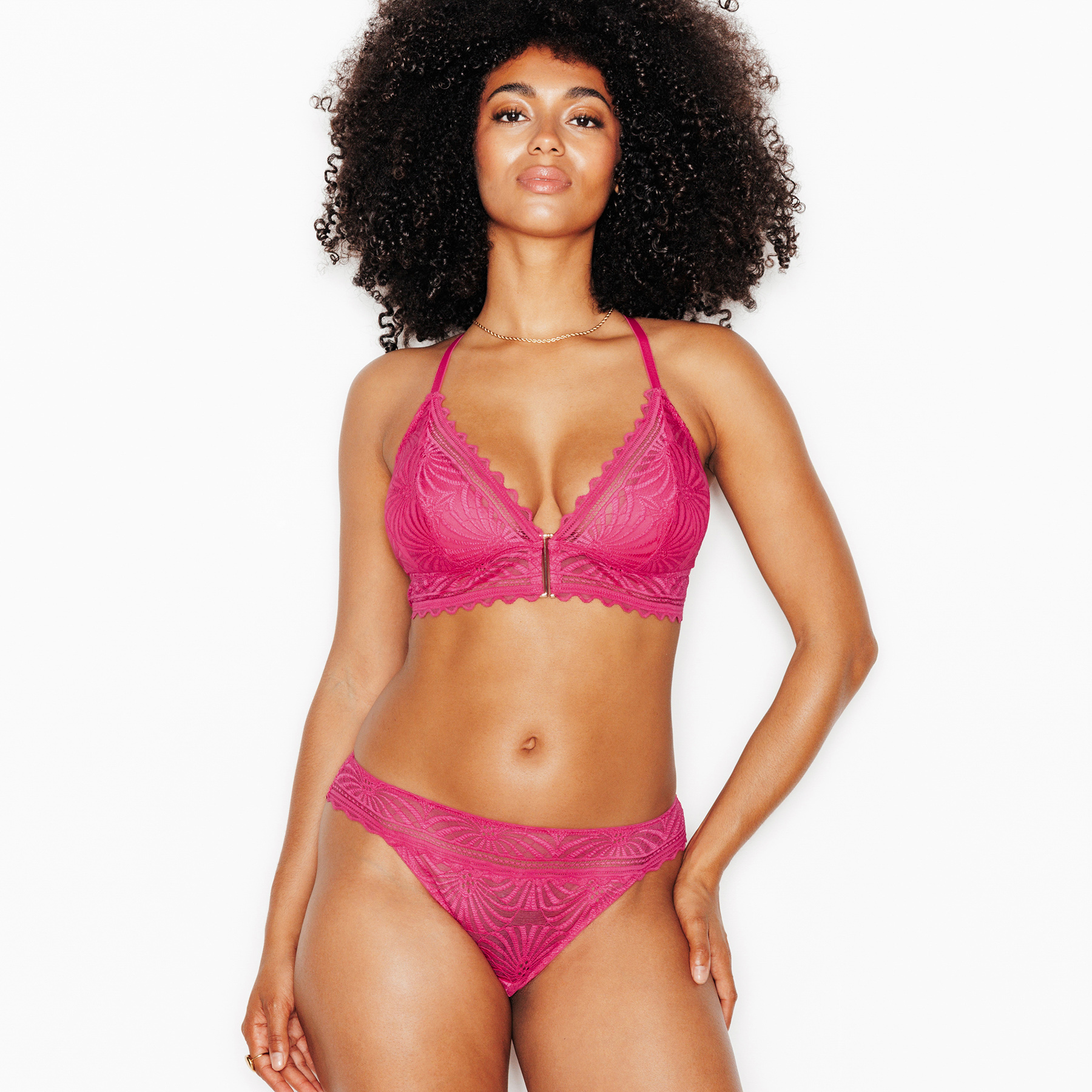 Soutien-gorge ampli sans armature FALLON, ROUGEGORGE LINGERIE