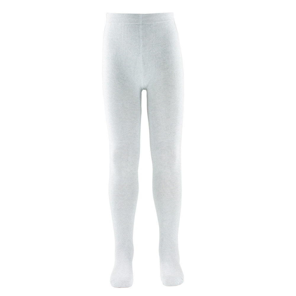 Collant uni pailleté en coton, KINDY