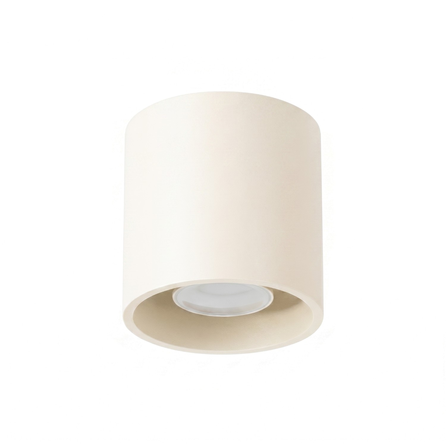 Plafonnier Aluminium Beige GU10 1 Orbis, EDEN