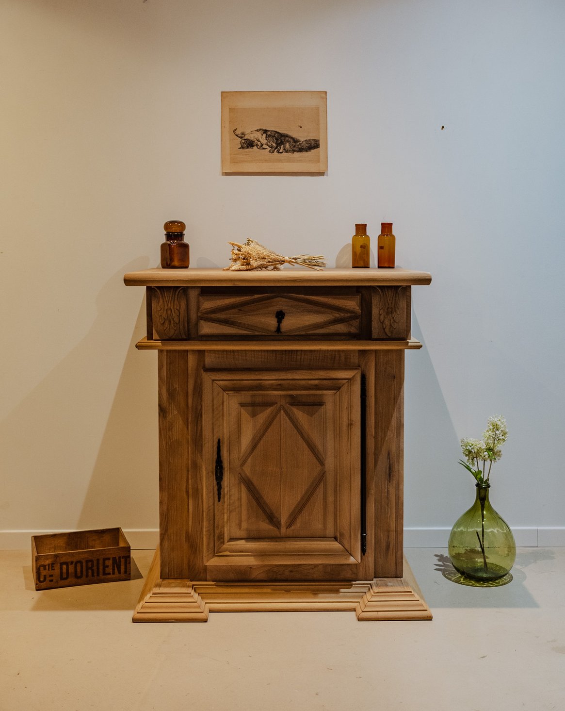 Buffet en bois Gilbert N°1508 - Bon état, DEBONGOUT