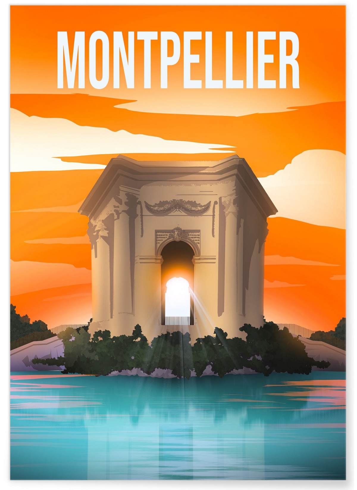 Affiche ville Montpellier, L'AFFICHERIE