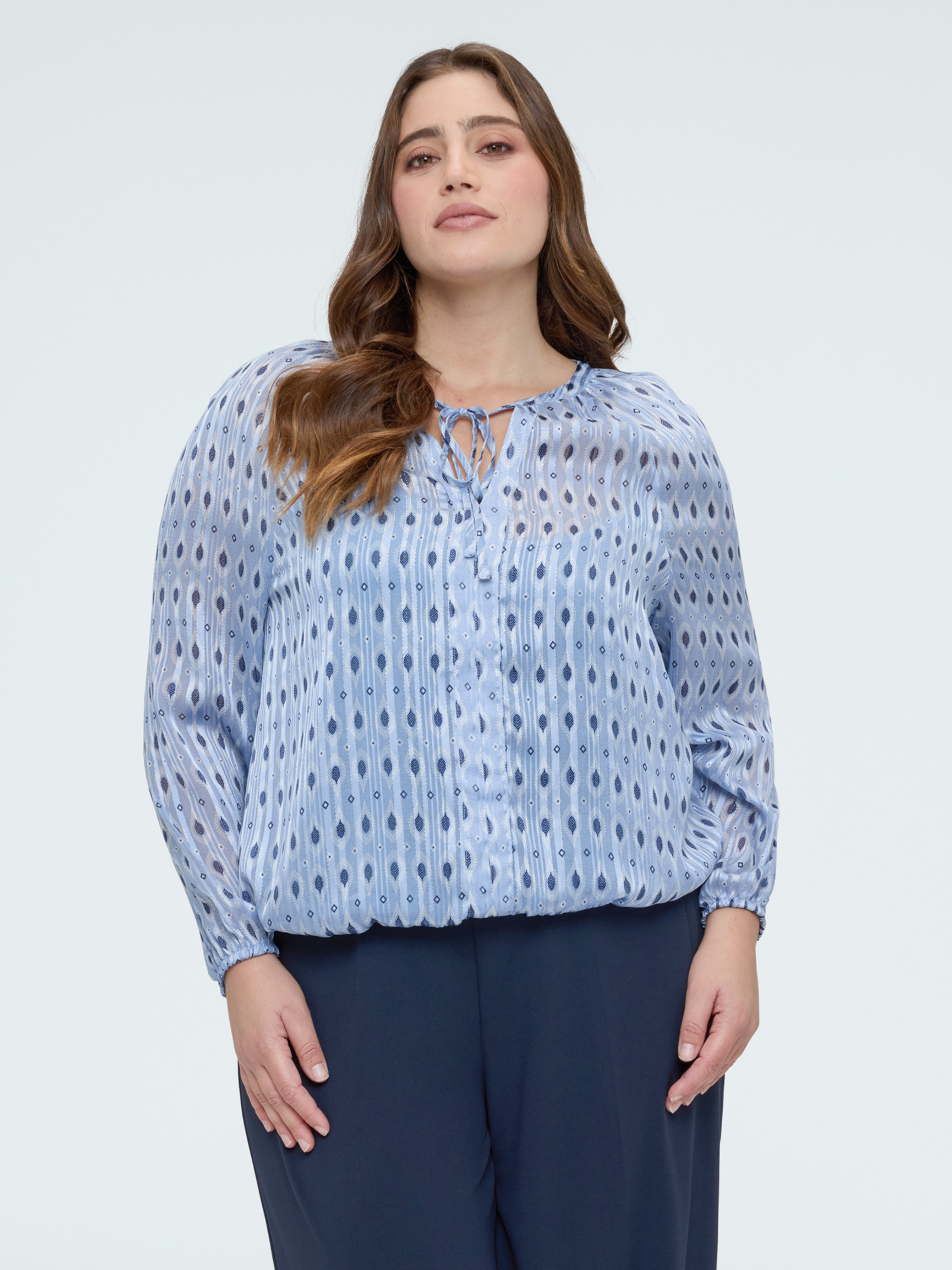 Blouse imprimée, FIORELLA RUBINO