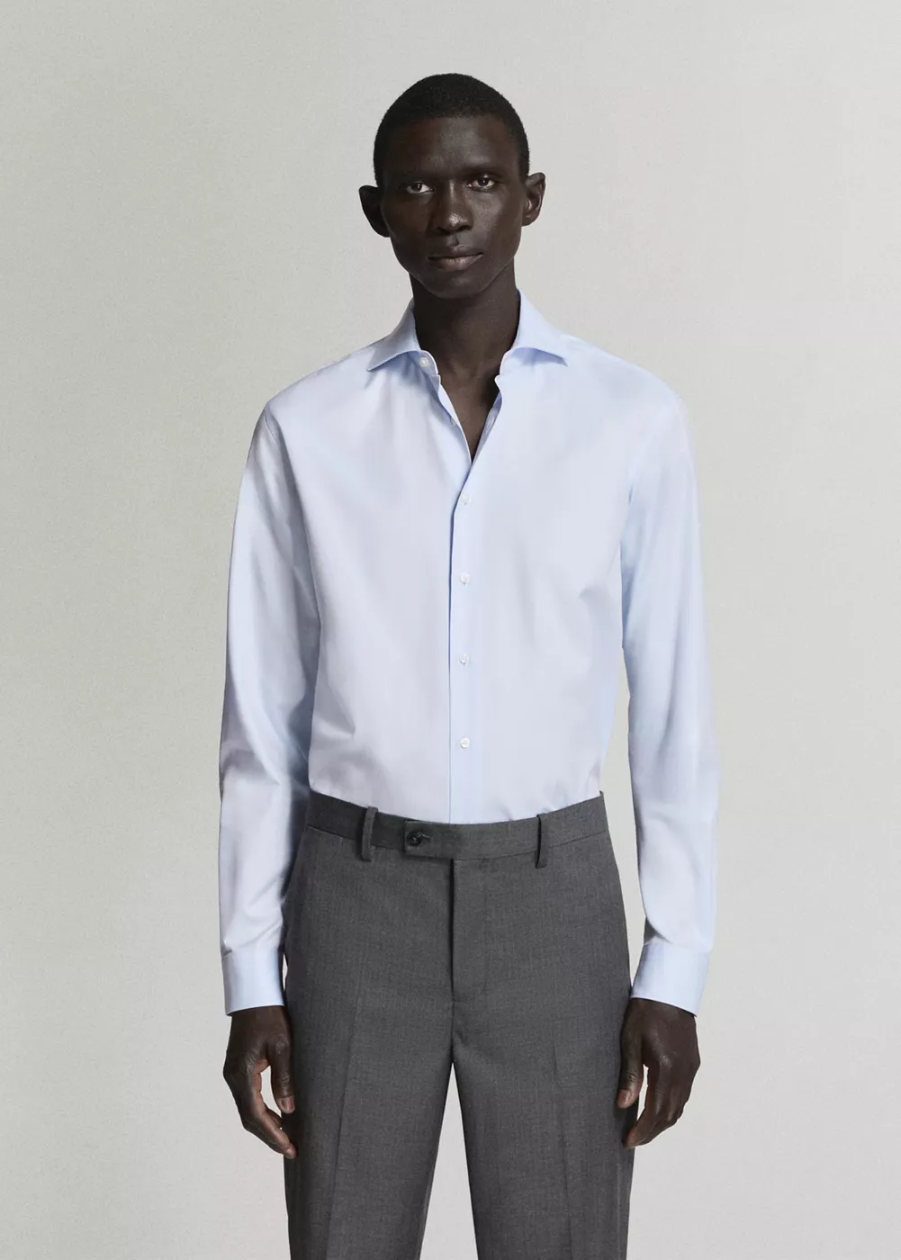 Chemise de costume regular-fit 100 % coton, MANGO MAN