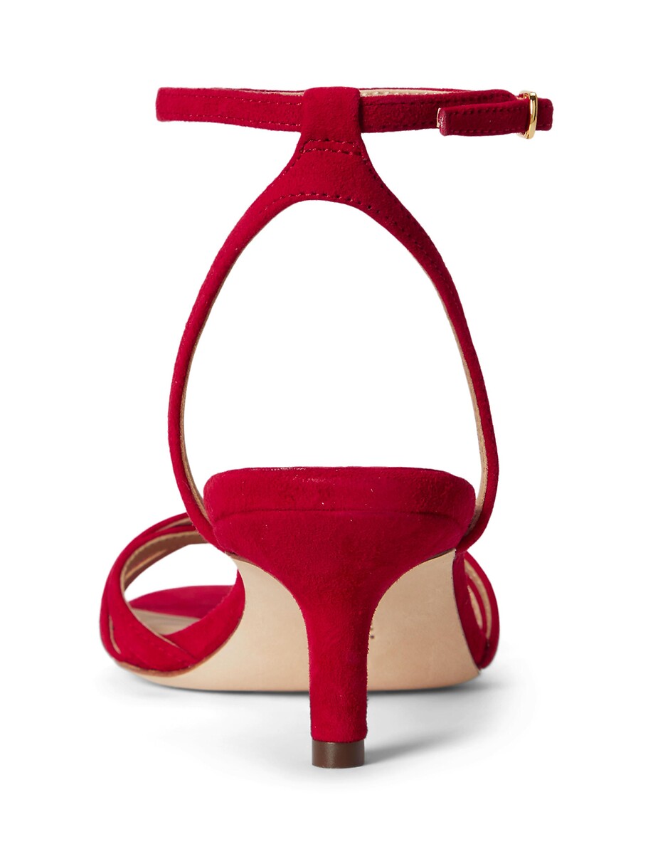 Lauren Ralph Lauren Sandalias de tacón de ante Kendyl, Kitten Heel — photo 3